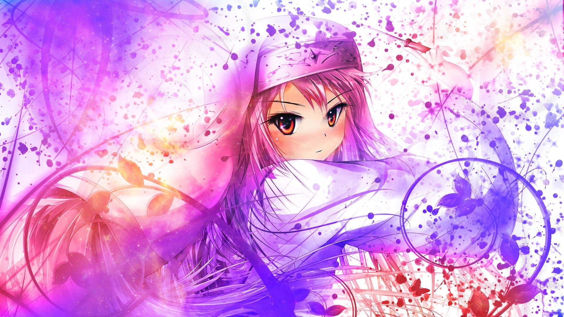 1080P, Zero No Tsukaima, anime, Louise Françoise Leblanc De La Vallière, HD Wallpaper