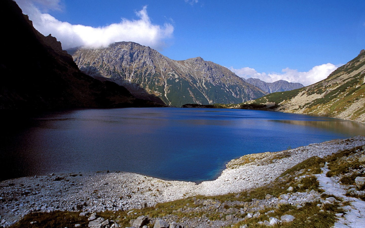 national, art, nature, Poland, National Park, hd, tourist, park, Staw, footpath, Tatra, Czarny, lakes, 720P, HD Wallpaper