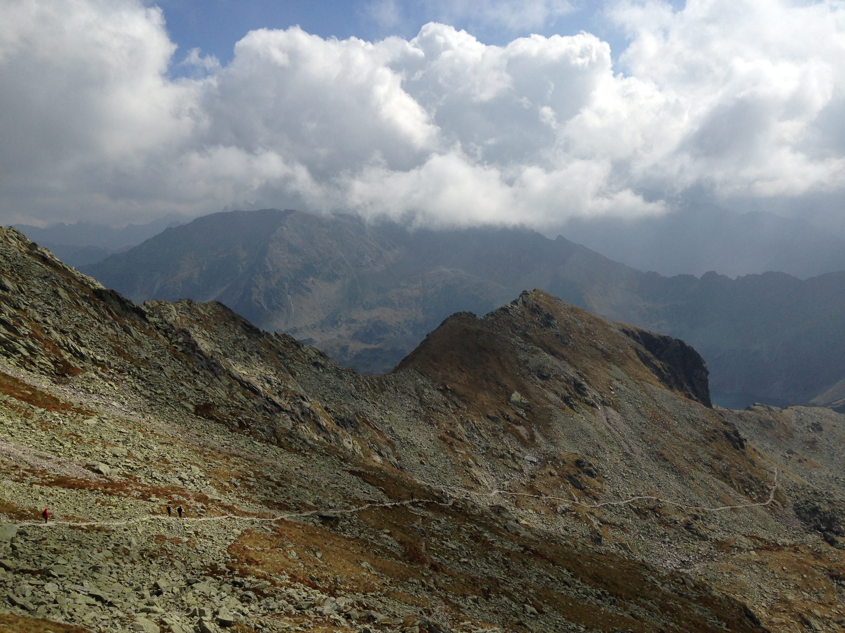 mountain, mountain range, formation, the high tatras, environment, solid, nature, physical geography, tranquil scene, cloud - sky, tatry, landscape, day, HD Wallpaper