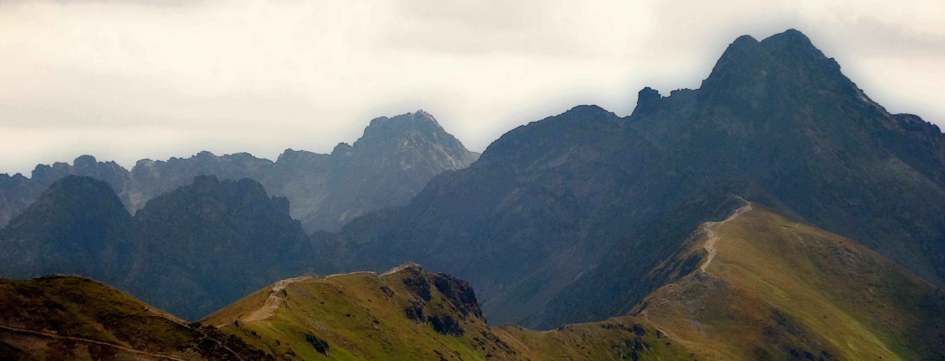 rock, environment, land, mountains, tatry, mountain, poland, panoramic, travel, the high tatras, landscape, nature, tops, mountain range, outdoors, the beauty of the mountains, HD Wallpaper