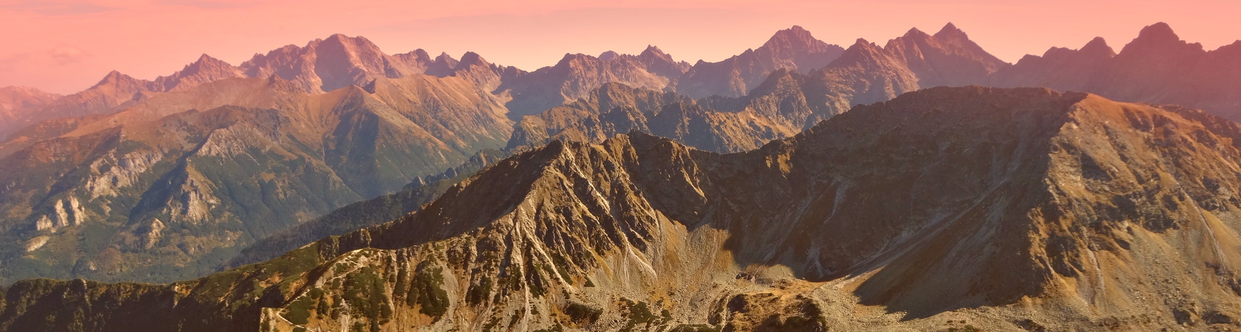 range, scenics - nature, sunset, no people, the national park, tourism, beauty in nature, extreme terrain, tatry, solid, tops, photography, land, environment, HD Wallpaper