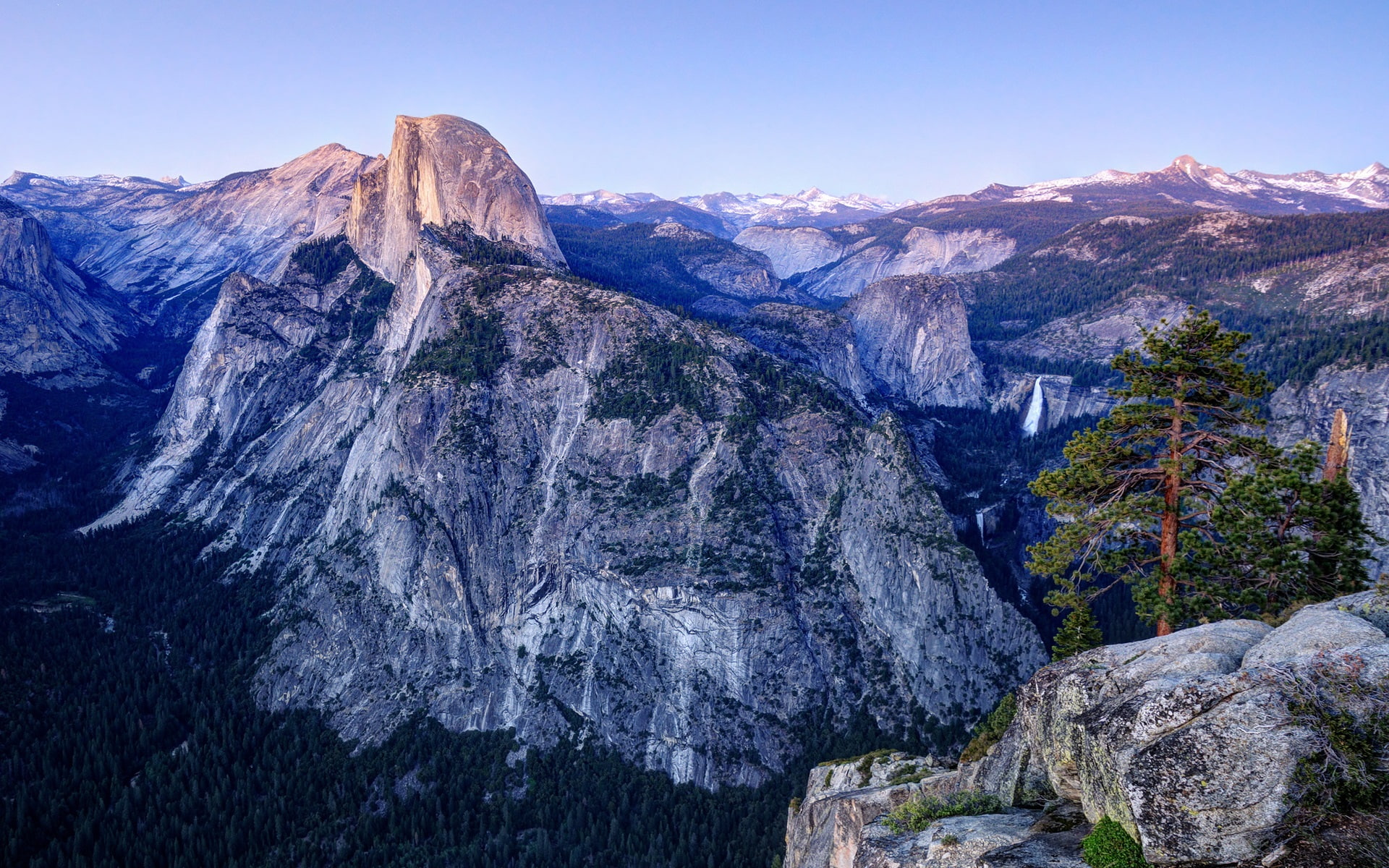 Forest, Park, National, California, 1080P, USA, Mountains, Yosemite, HD Wallpaper