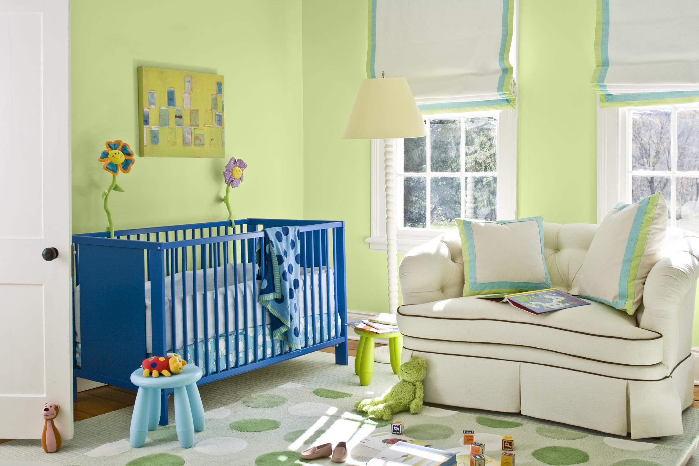 love, green lime, beautiful, childhood, nature, large, child, fore, blue, nursery, light, bright, bedroom, girl, 1080P, HD Wallpaper