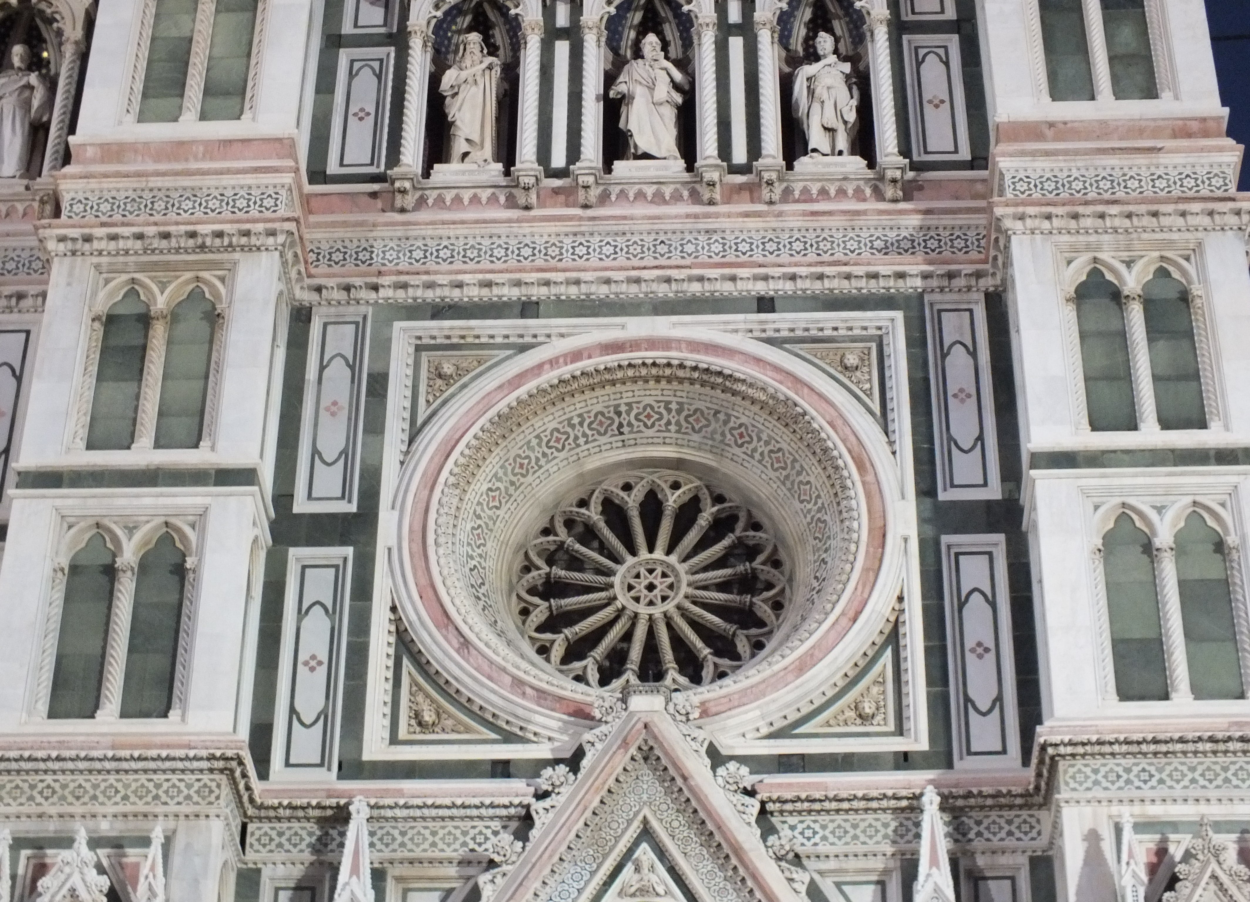 spirituality, rose window, built structure, italy, architecture, art and craft, religion, travel destinations, arch, florence, day, outdoors, santa - maria - del -fore, HD Wallpaper