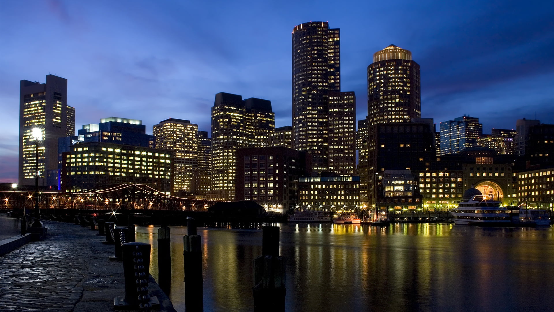 urban Skyline, city Life, no People, urban Scene, cityscape, downtown District, outdoors, office Building, skyscraper, uSA, water, office building exterior, HD Wallpaper