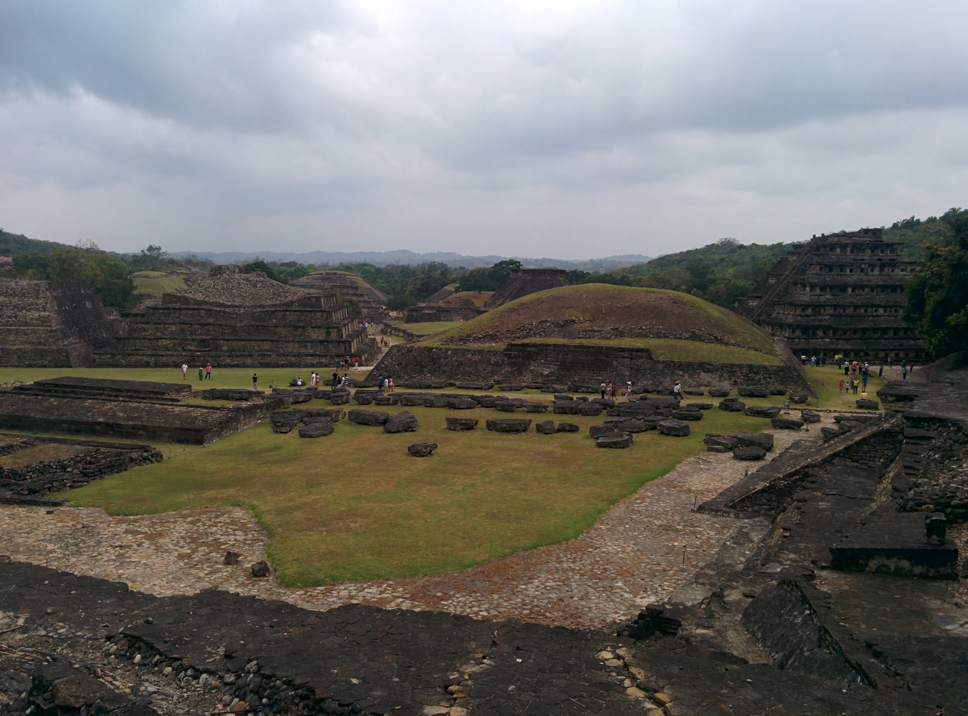 history, landscape, ancient, no people, ancient history, environment, tajin, sky, archaeology, aztec, el tajin, building exterior, old ruin, cloud - sky, HD Wallpaper