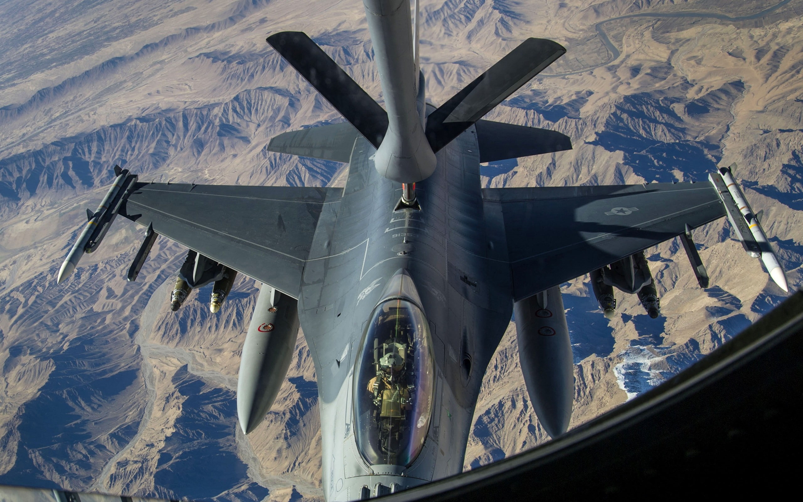 Military Aircraft, Lockheed Martin, air refueling, aircraft, 2K, Mid, HD Wallpaper