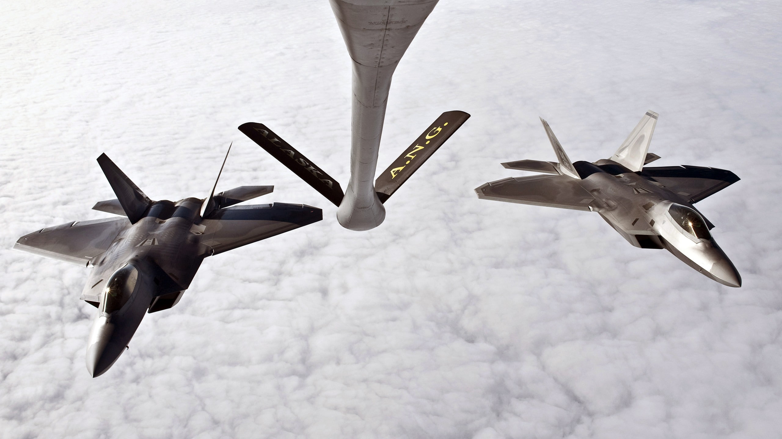 f, Military Aircraft, Mid, aircraft, 2K, air refueling, 2560x1440 px, HD Wallpaper