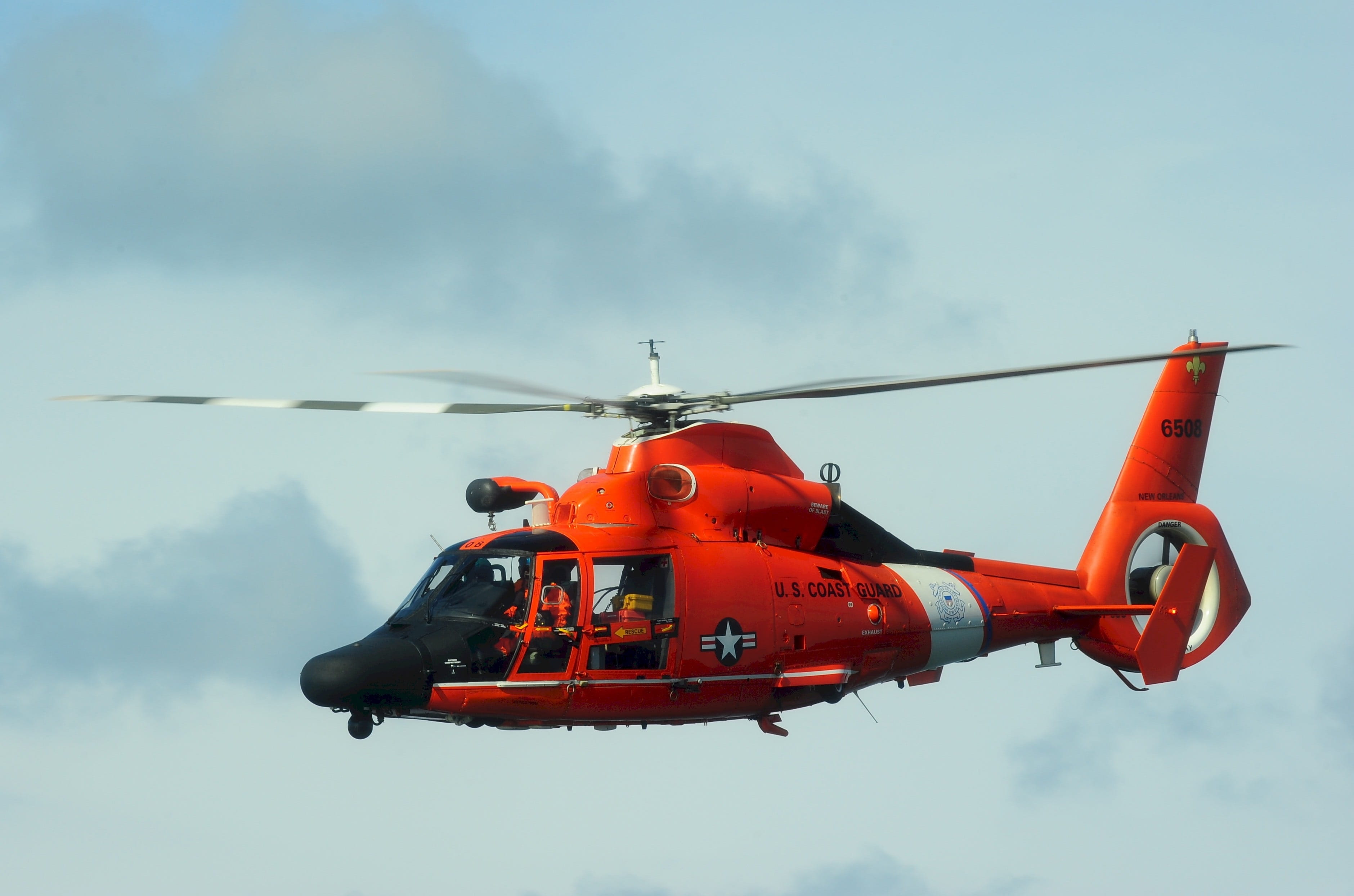 air, air vehicle, military, Flying, rescue, no people, nature, america, sky, red, pilot, transportation, Hovering, Aircraft, airplane, usa, aviation, cloud - sky, HD Wallpaper