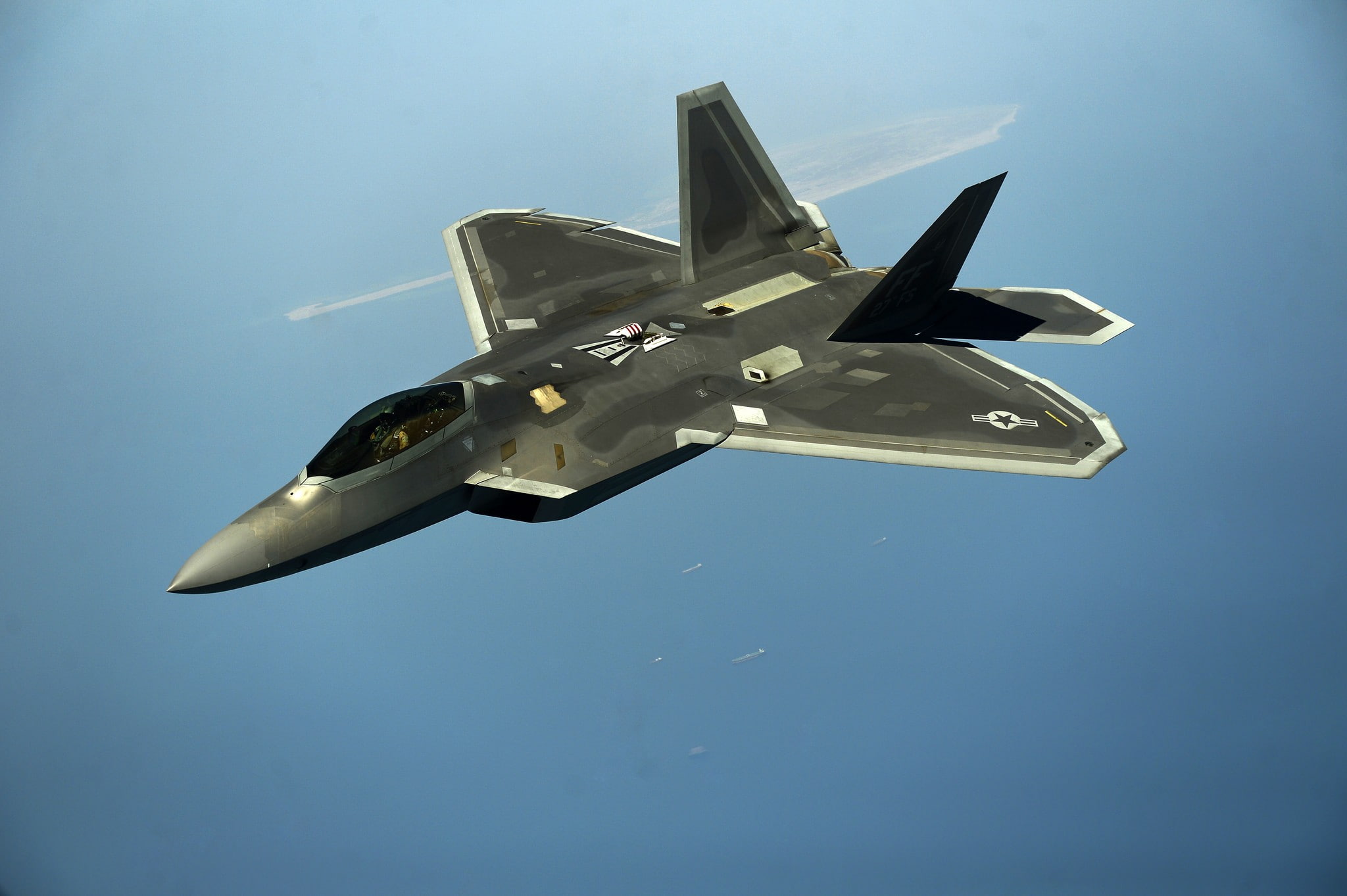 USA, US Air Force, F-22 Raptor, military aircraft, military, 1080P, HD Wallpaper