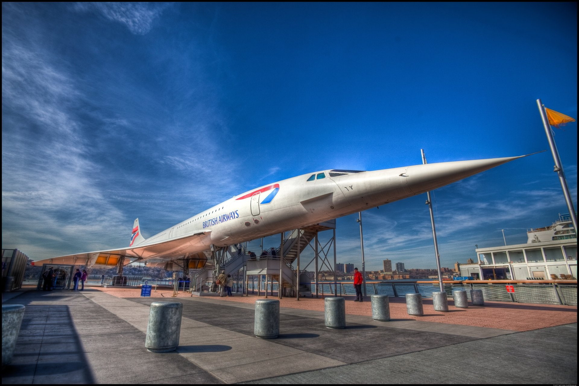 1080P, British Airways Concorde, Vehicles, HD Wallpaper