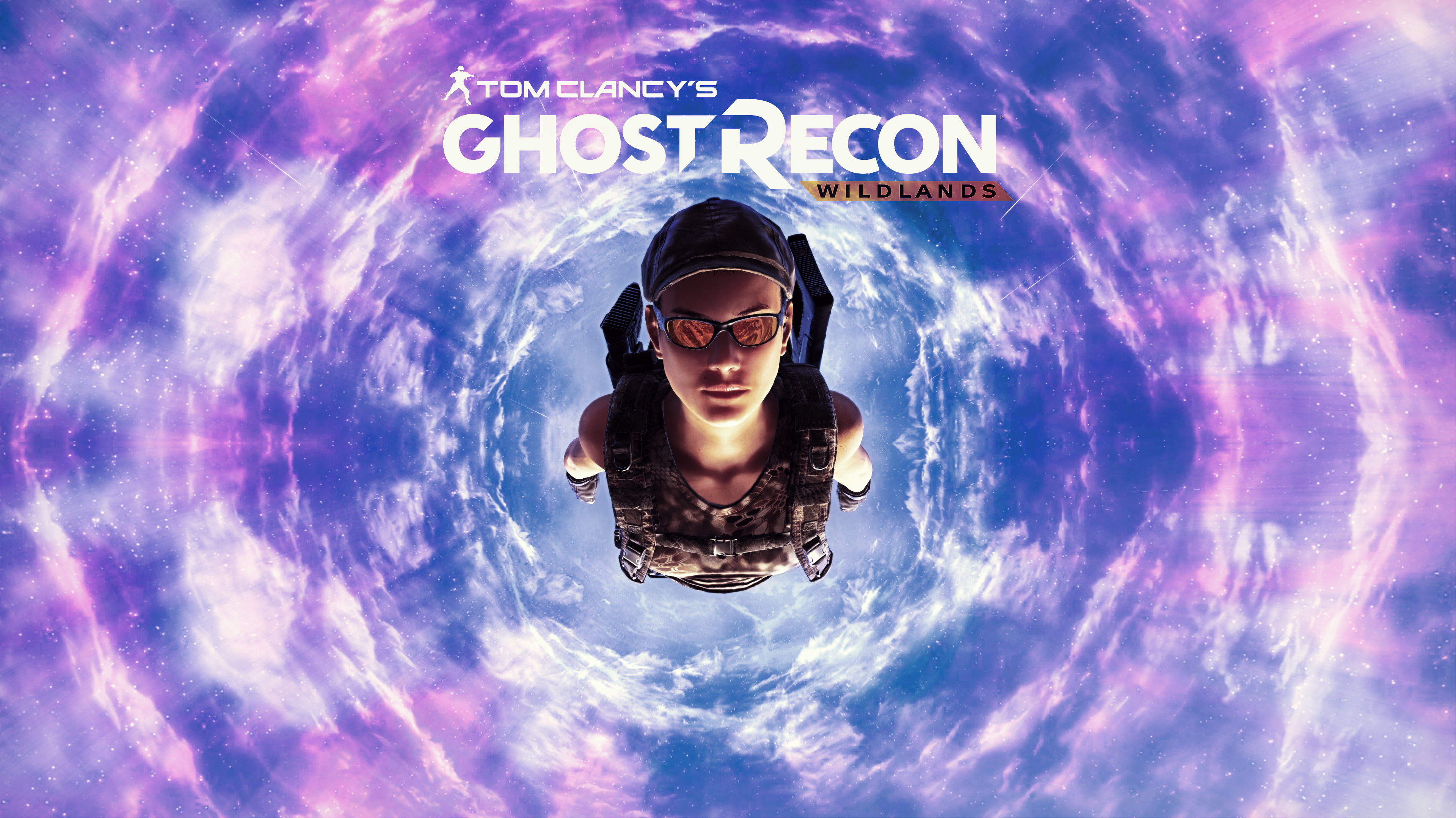 communication, 4K, one person, portrait, eyewear, Tom Clancys Ghost Recon, sky, fashion, real people, Tom Clancys Ghost Recon: Wildlands, cloud - sky, HD Wallpaper