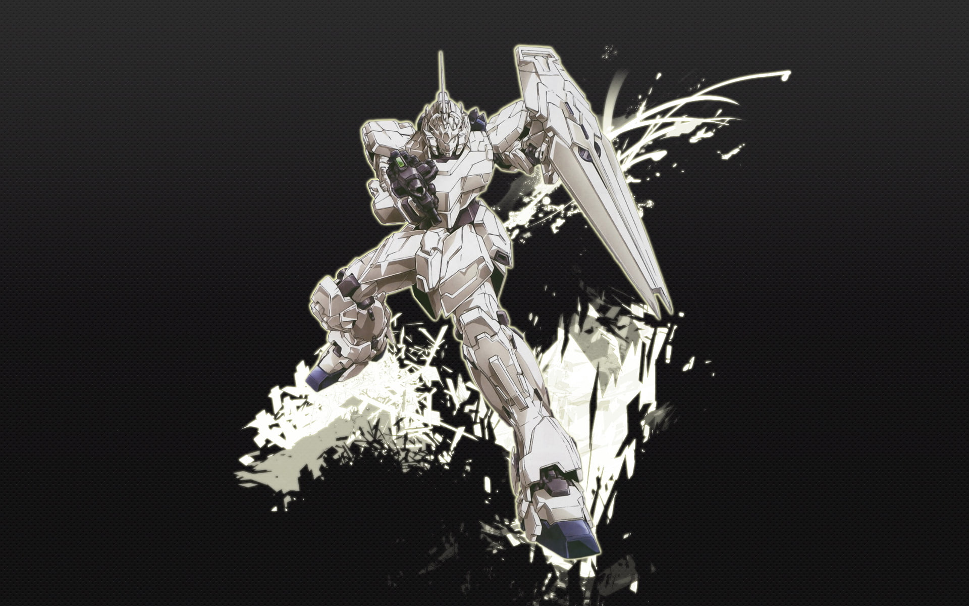 studio shot, 1080P, black background, plant, gundam anime mobile suit gundam unicorn rx 0 unicorn gundam mech, pattern, nature, human representation, portrait, HD Wallpaper