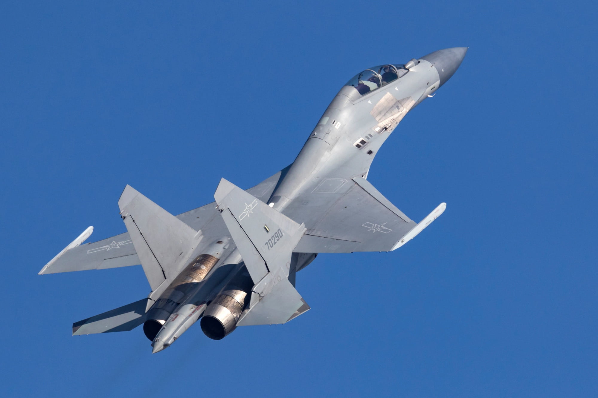 Changchun Airshow 2019, 1080P, AIR FORCE CHINA, Fighter, Shenyang J-16, HD Wallpaper