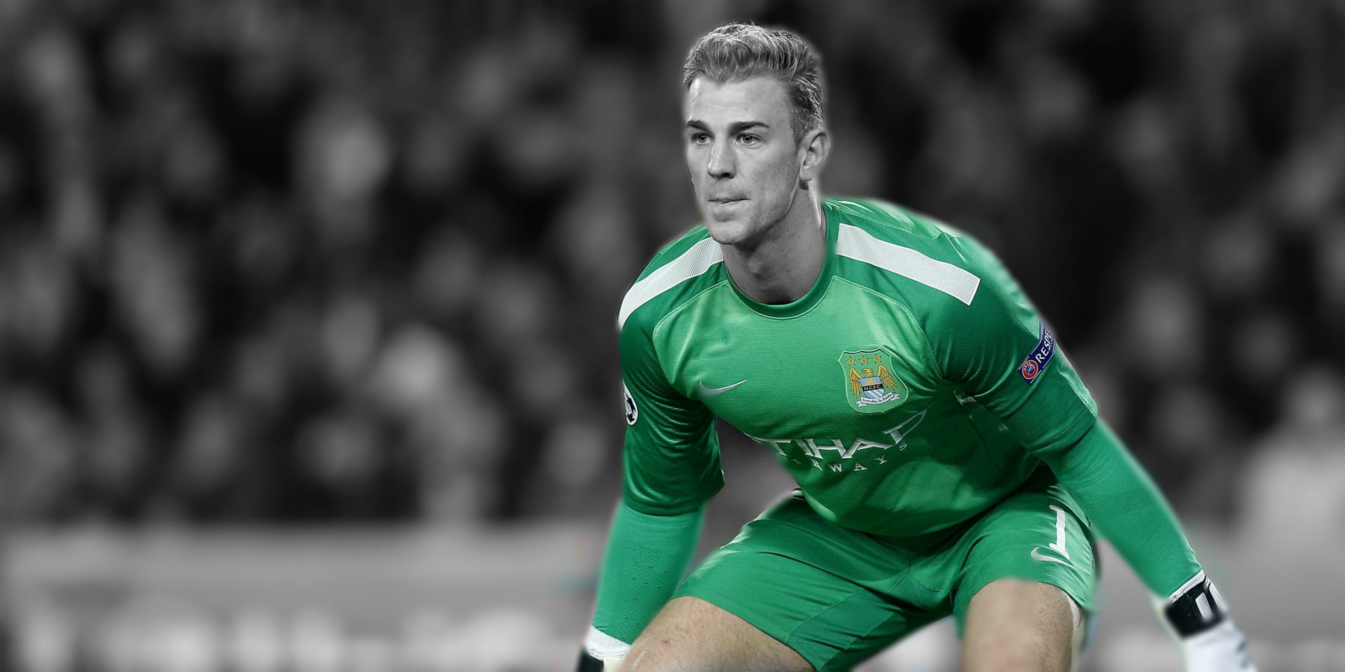 Joe Hart, goalkeeper, Manchester City, 1080P, HD Wallpaper