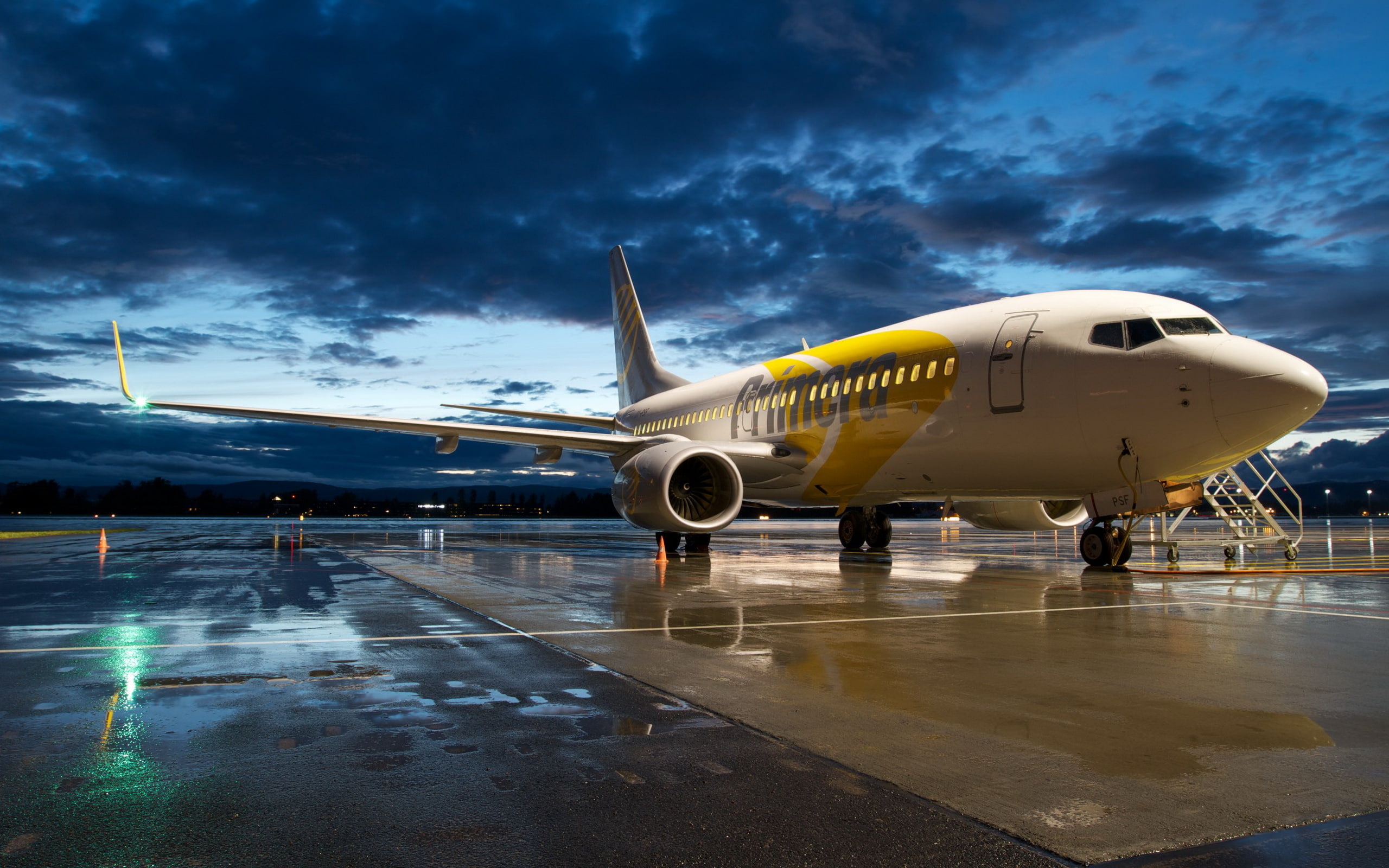 Boeing 737, the plane, aviation, 2K, HD Wallpaper