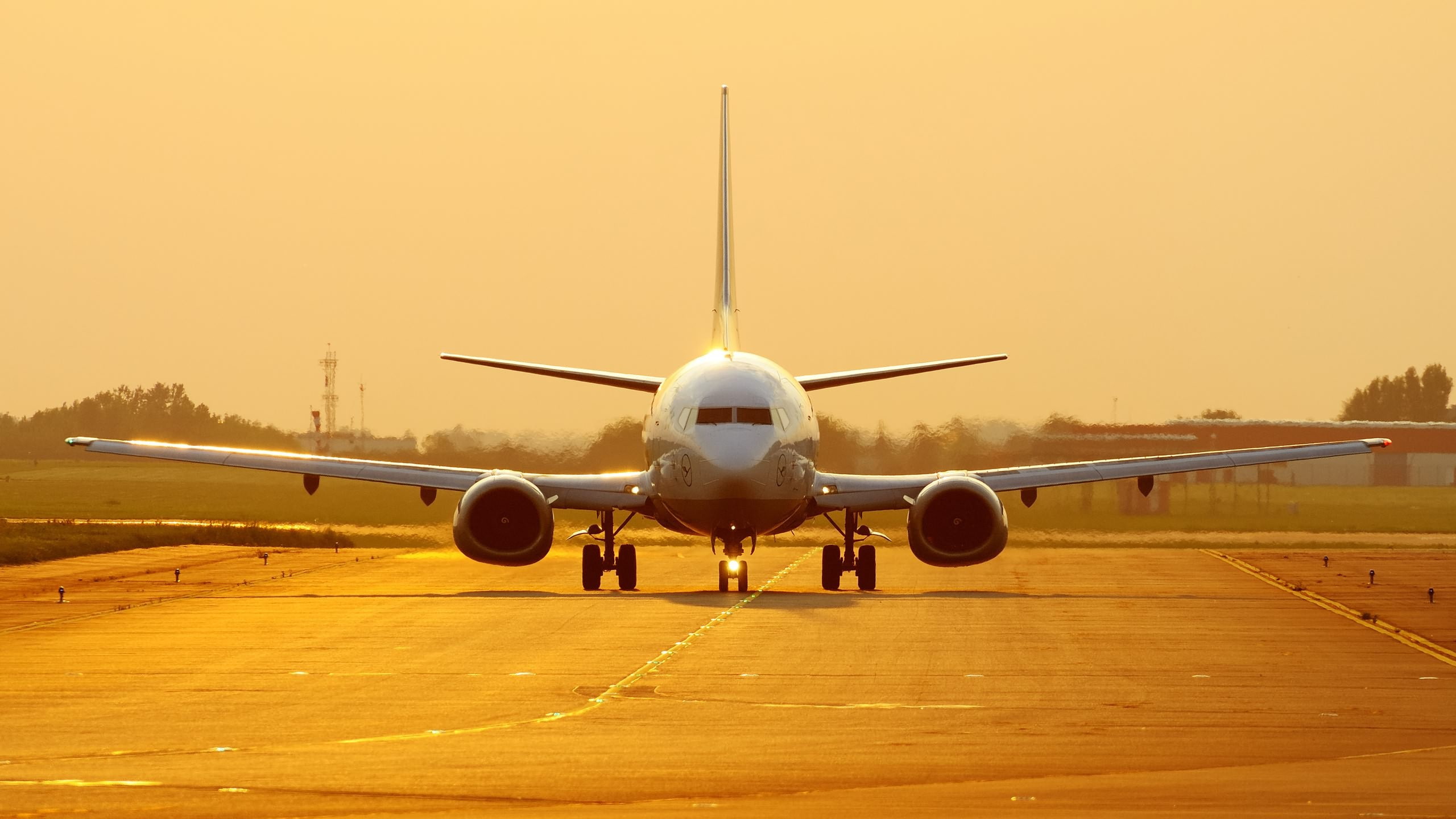 Lufthansa, 2K, Boeing 737, airplane, HD Wallpaper