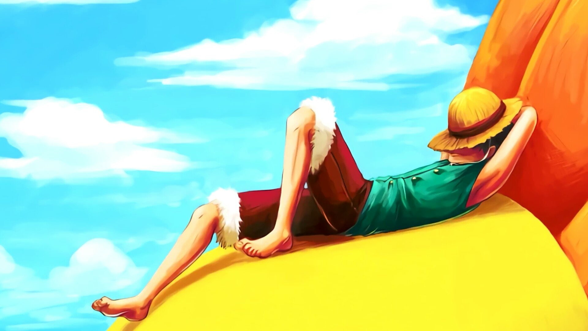 One Piece, Anime, Monkey D. Luffy, 1080P, HD Wallpaper