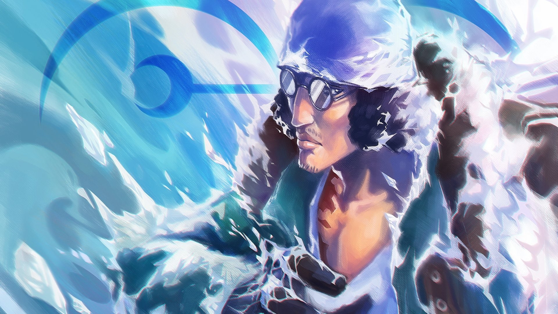  Kuzan (One Piece), man, One Piece, 1080P, Anime, HD Wallpaper