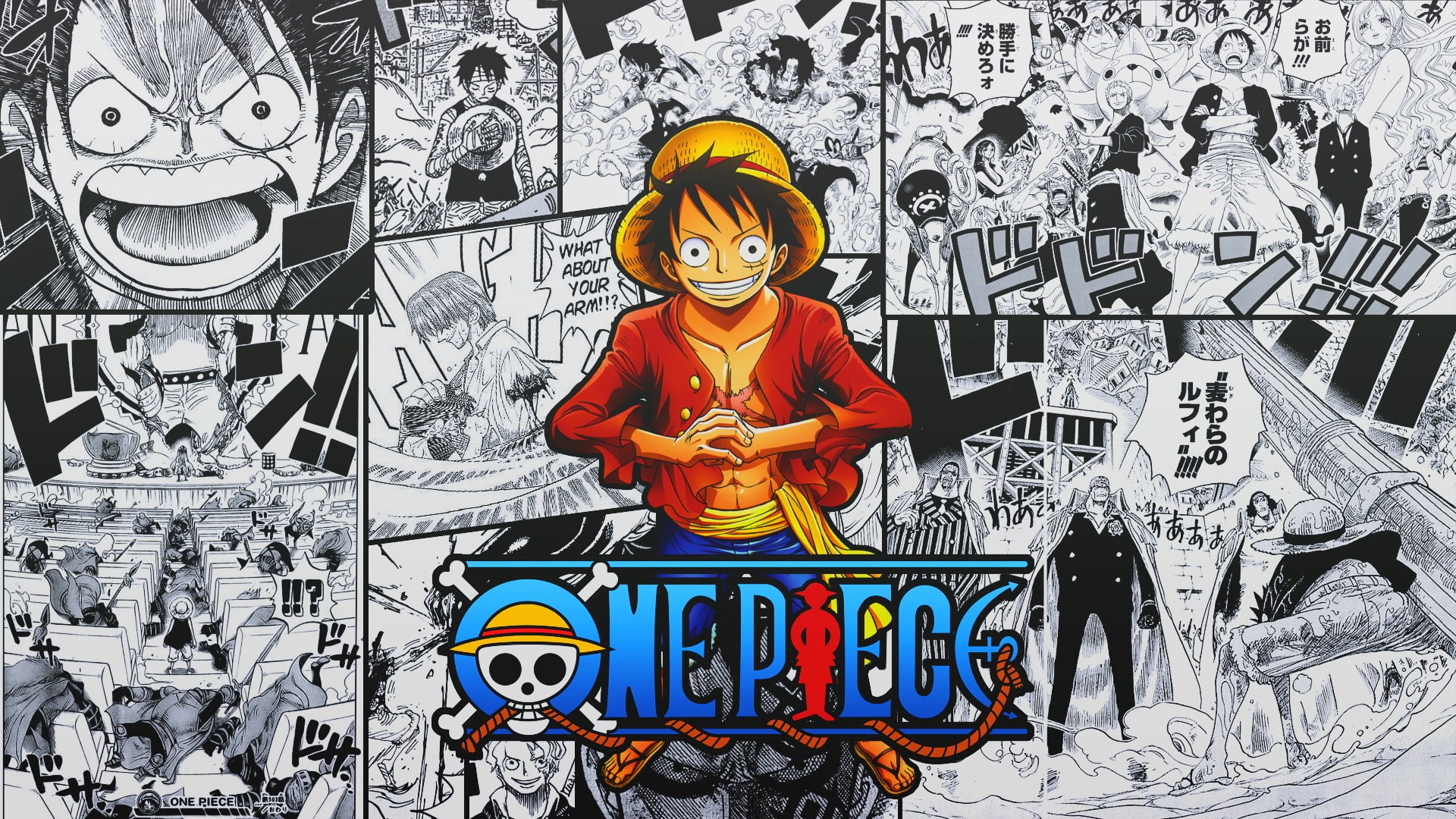 1080P, one piece, HD Wallpaper