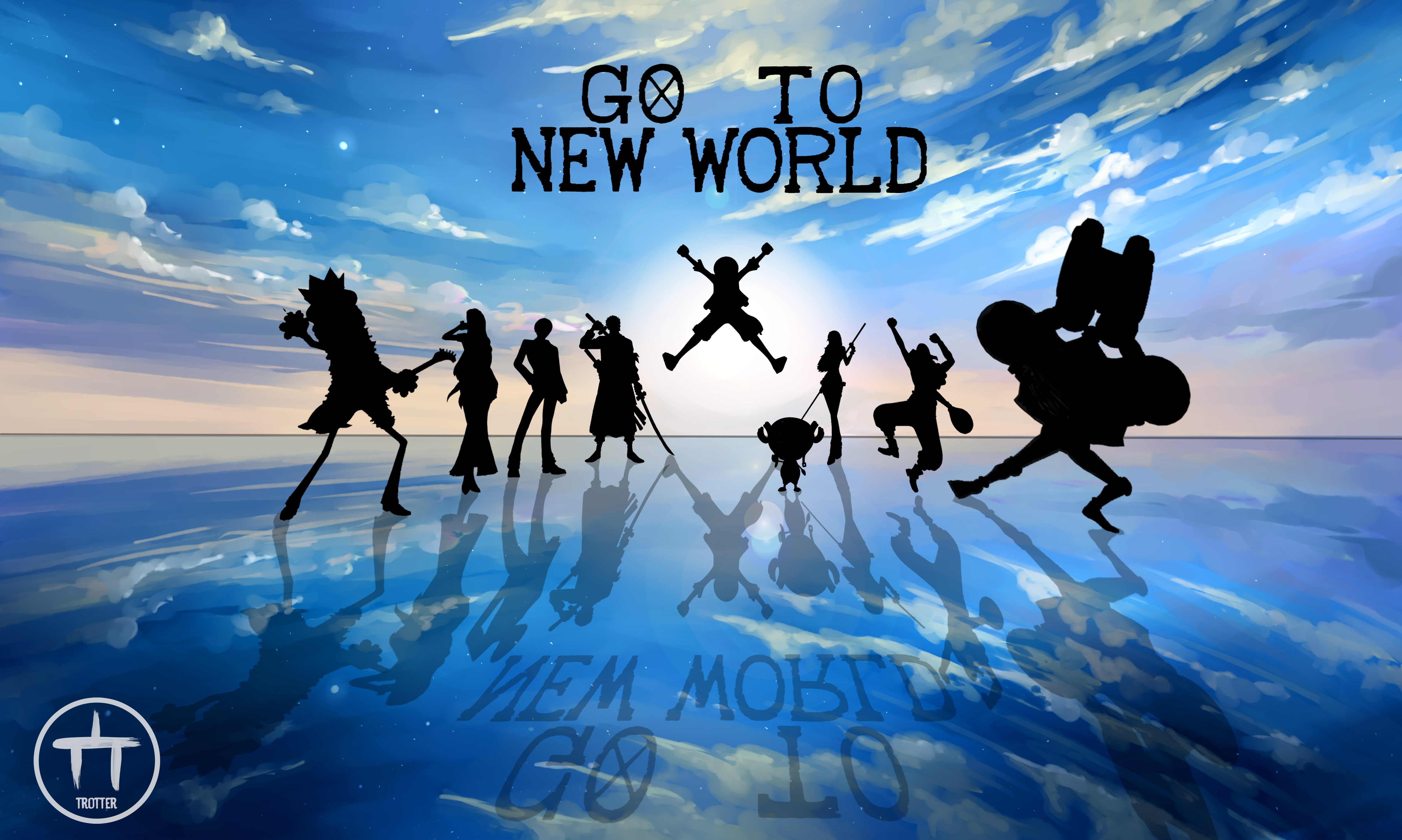 world, 4K, piece, new, one, 4K, go, HD, One Piece, Go To New World, HD Wallpaper