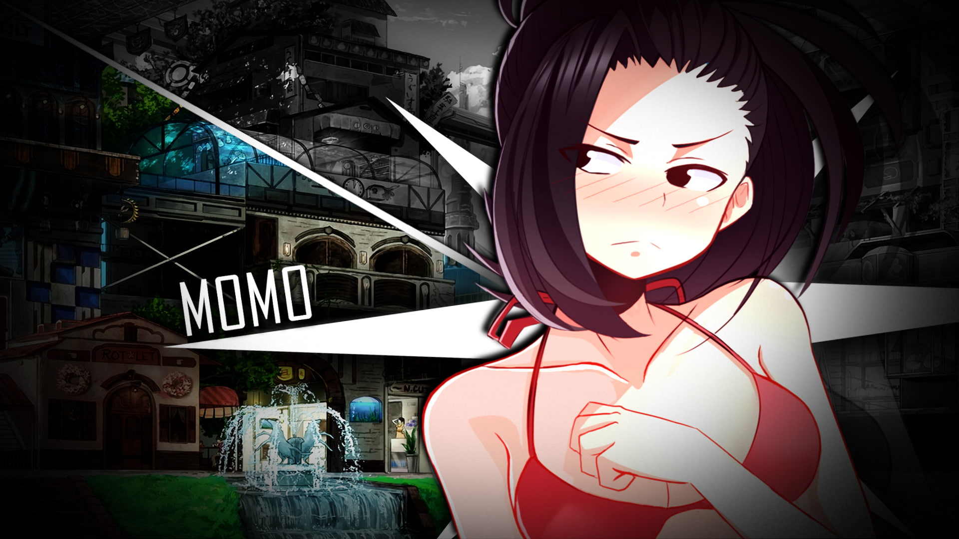 Anime, 1080P, My Hero Academia, Momo Yaoyorozu, HD Wallpaper