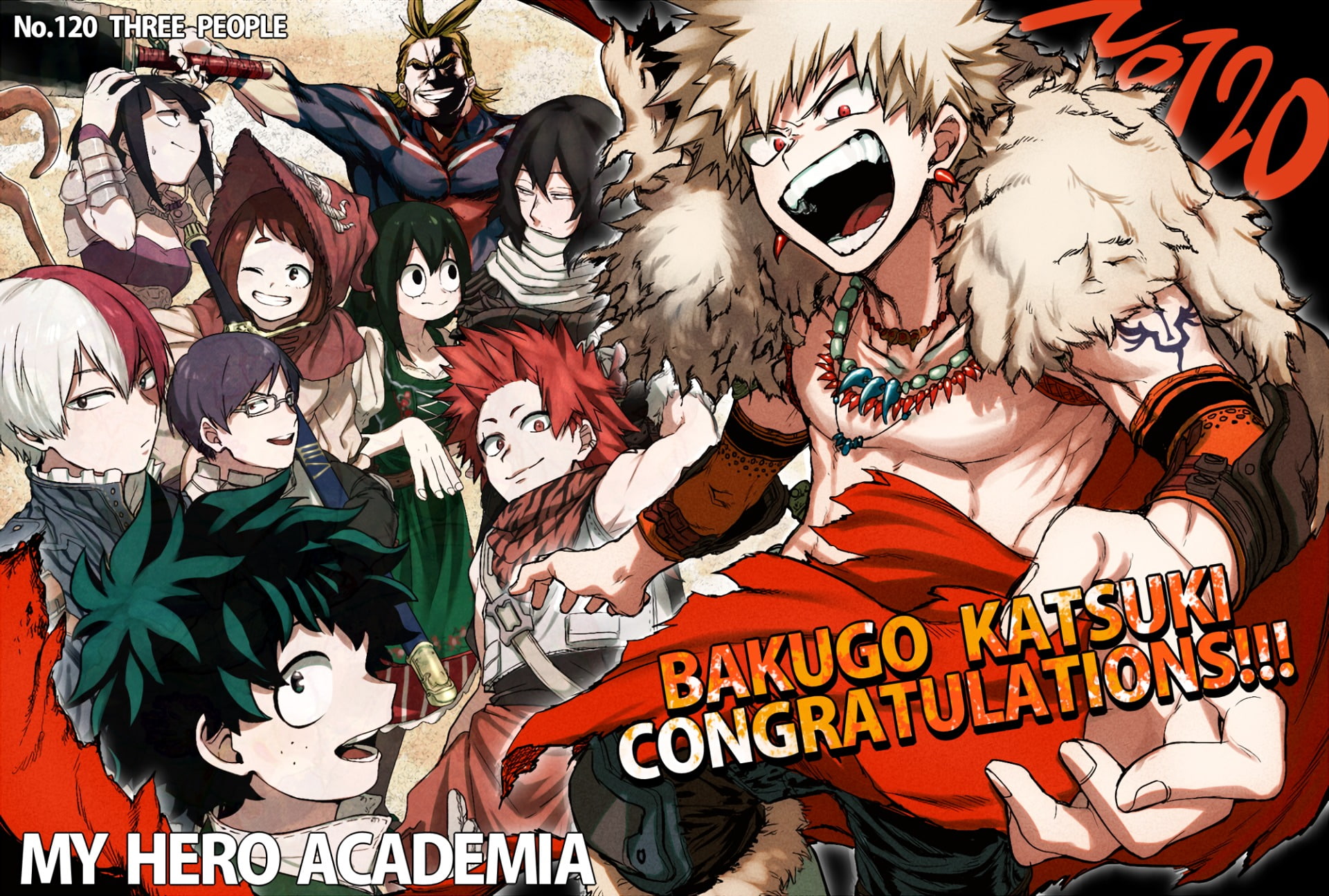 Shouto Todoroki, Shouta Aizawa, Anime, Tsuyu Asui, My Hero Academia, Ochaco Uraraka, 1080P, Izuku Midoriya, Katsuki Bakugou, All Might, Eijiro Kirishima, HD Wallpaper