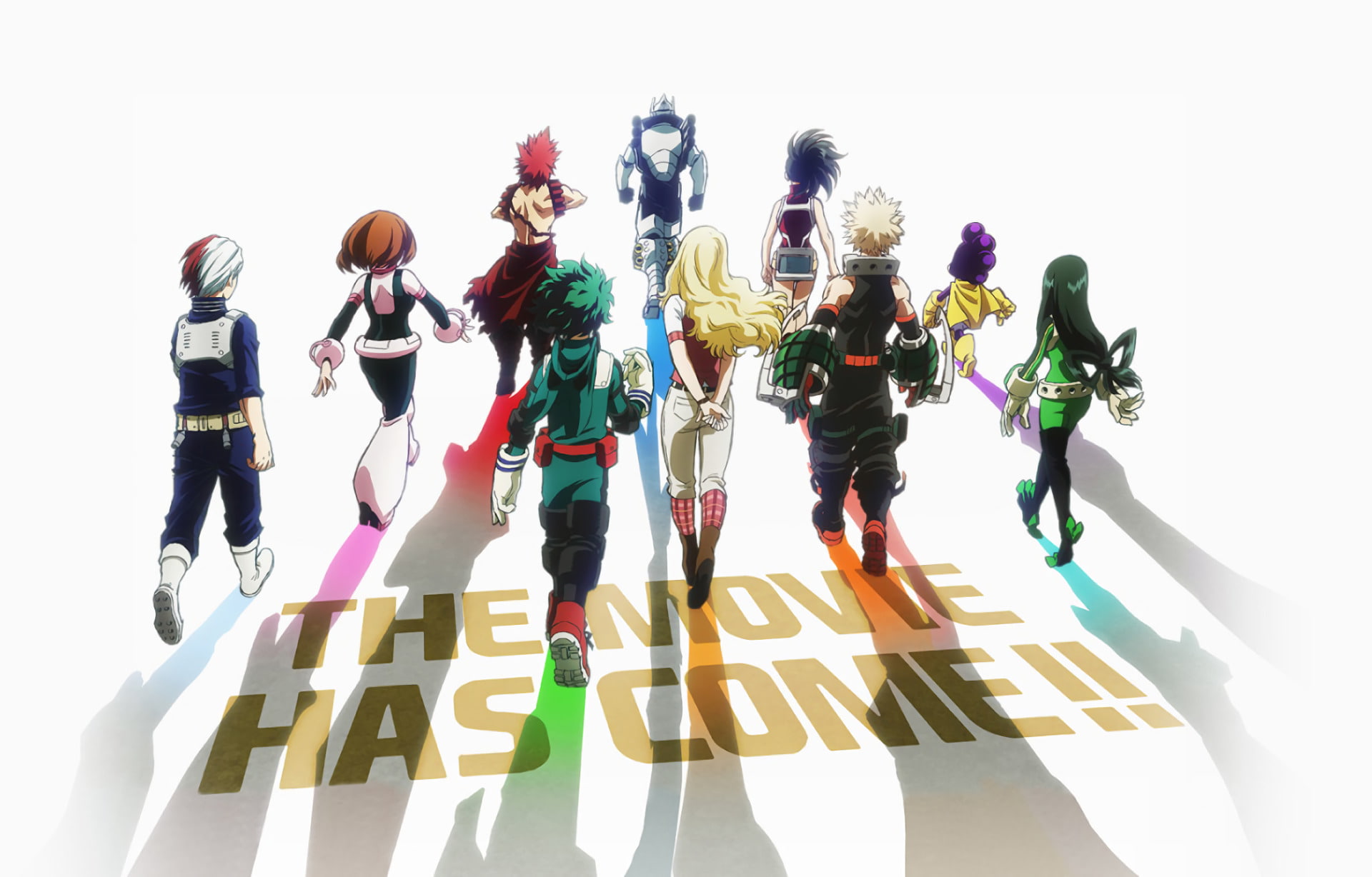 Izuku Midoriya, My Hero Academia, Tsuyu Asui, Ochaco Uraraka, Shouto Todoroki, Eijiro Kirishima, 1080P, Katsuki Bakugou, Momo Yaoyorozu, Minoru Mineta, HD Wallpaper