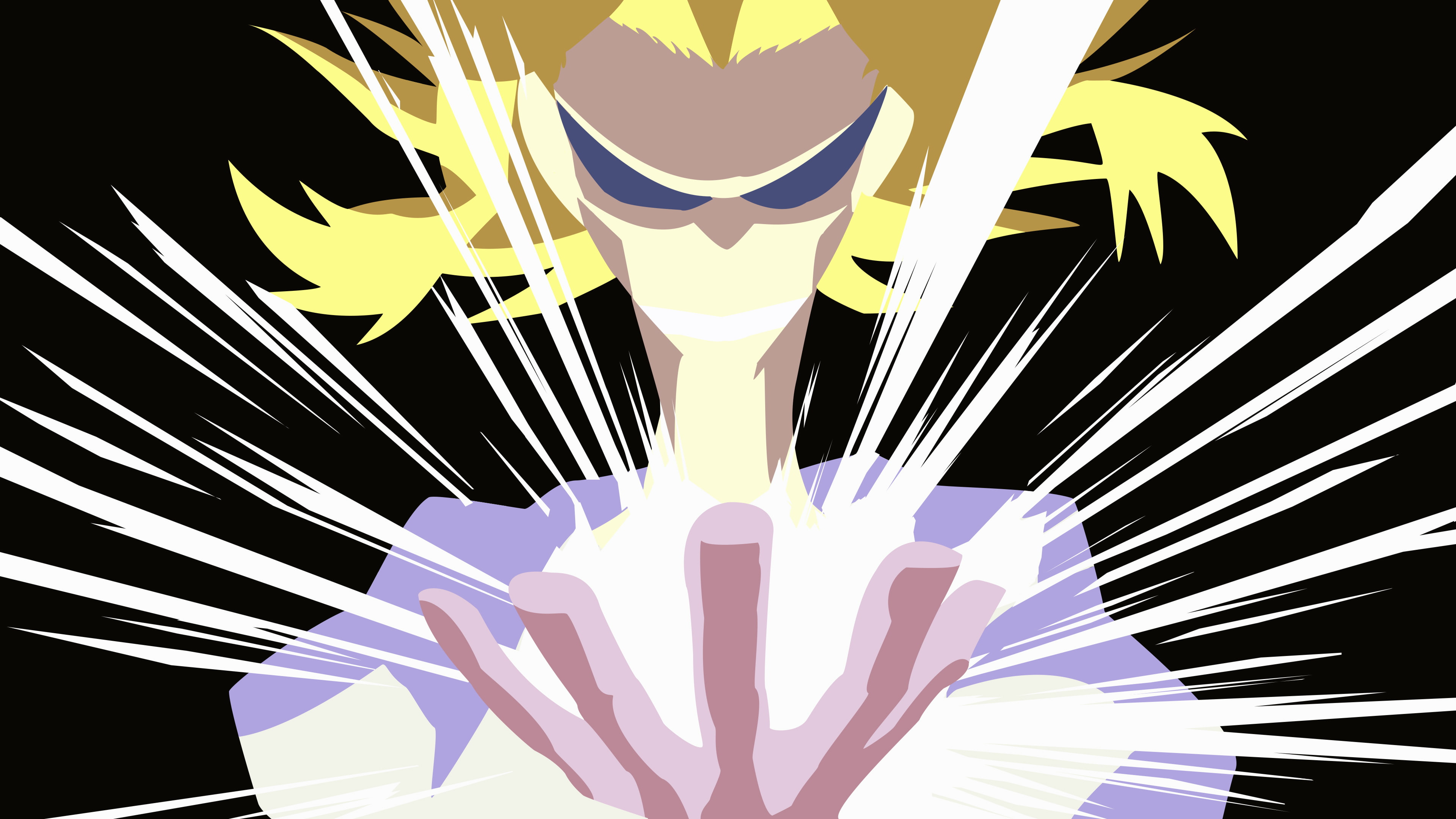 My Hero Academia, Anime, All Might, Toshinori Yagi, 4K, HD Wallpaper