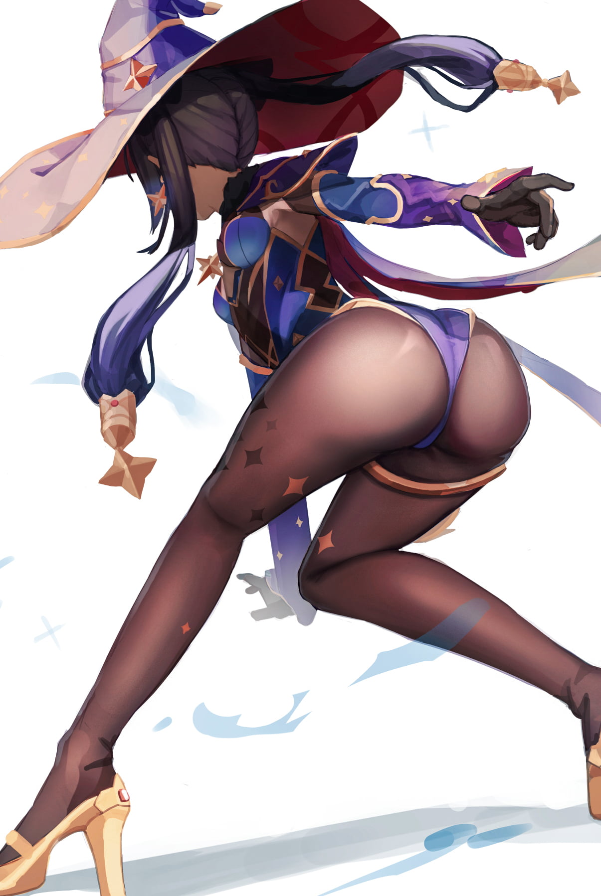 Genshin Impact, 720P, Mona (Genshin Impact), anime girls, Phone HD Wallpaper