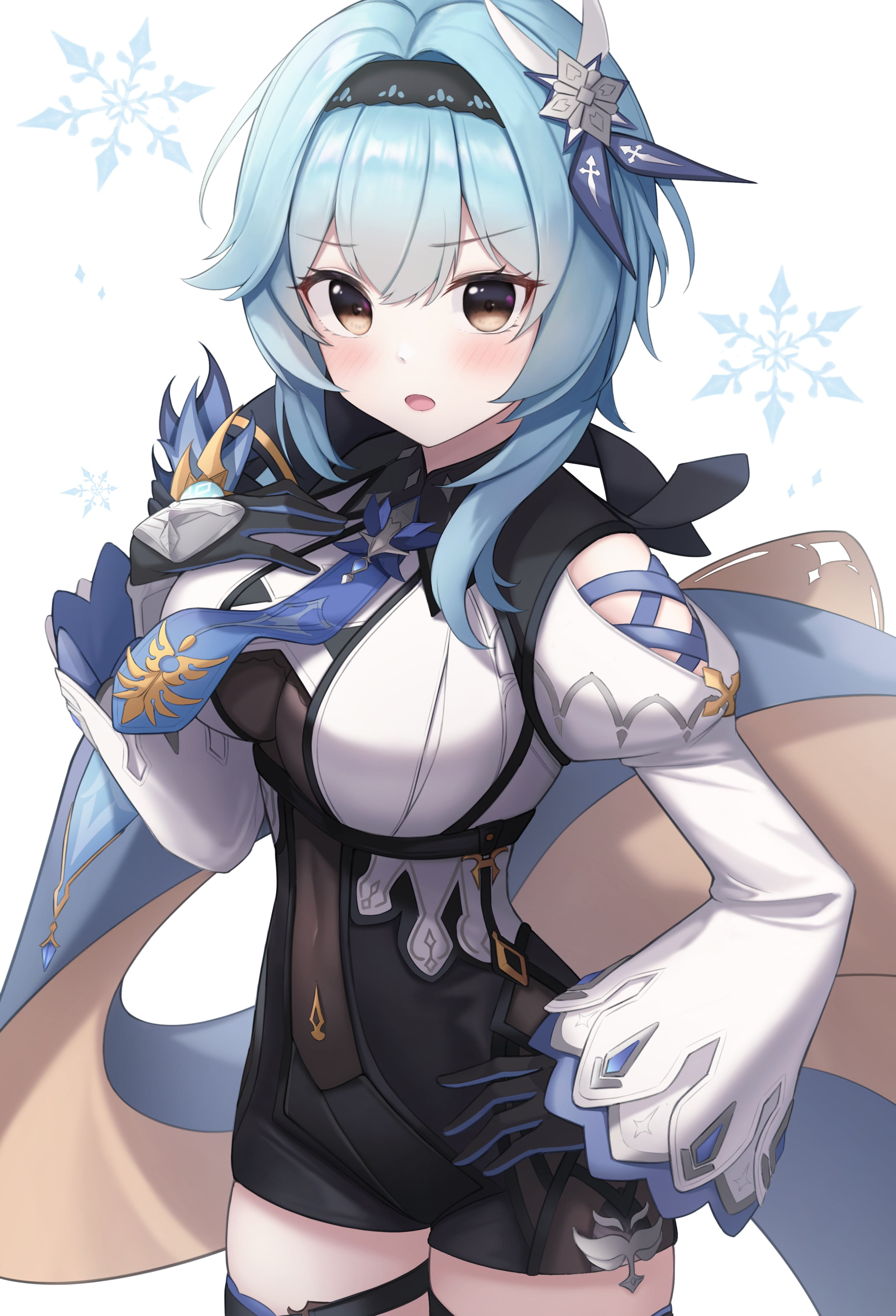 Eula(Genshin impact), Genshin Impact, anime girls, 2K, Phone HD Wallpaper