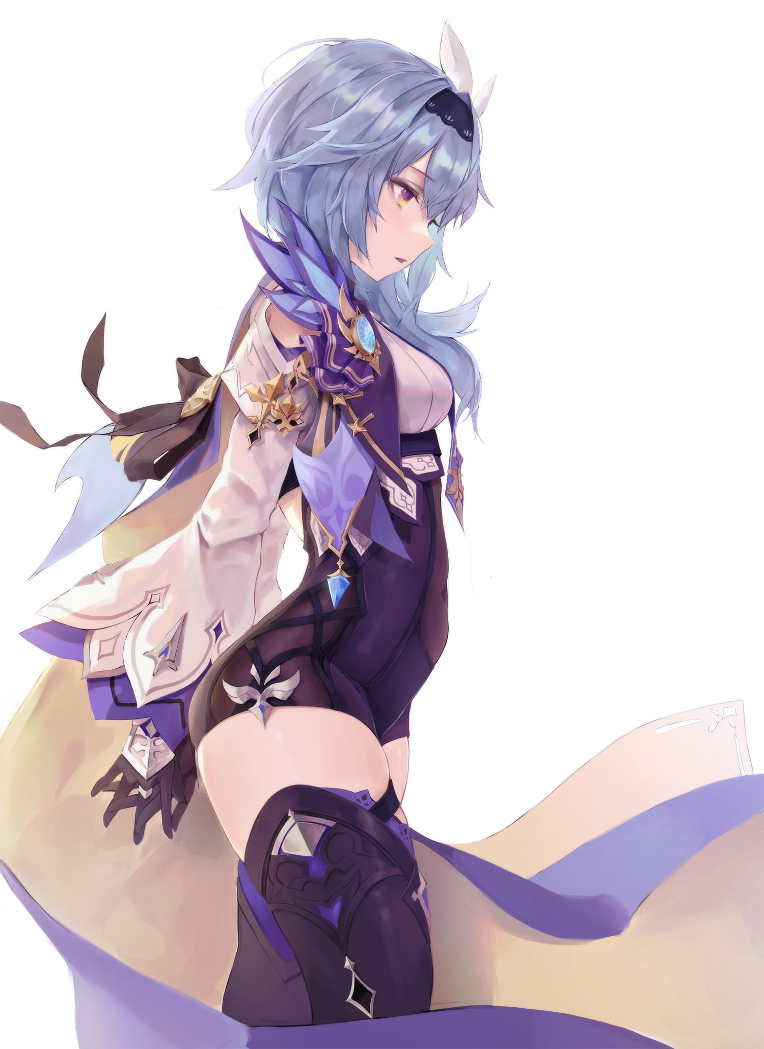 1080P, Eula(Genshin impact), anime girls, Genshin Impact, Phone HD Wallpaper