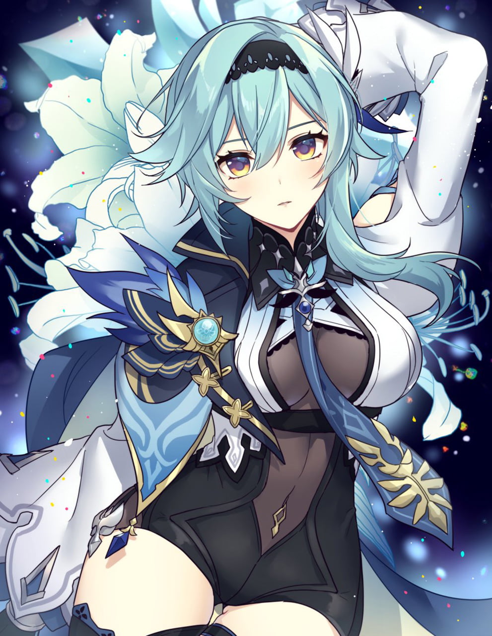 Genshin Impact, Eula(Genshin impact), anime girls, 720P, Phone HD Wallpaper