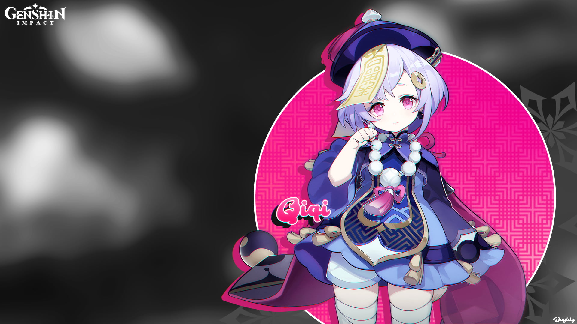 Genshin Impact, Qiqi (Genshin Impact), anime girls, 1080P, HD Wallpaper