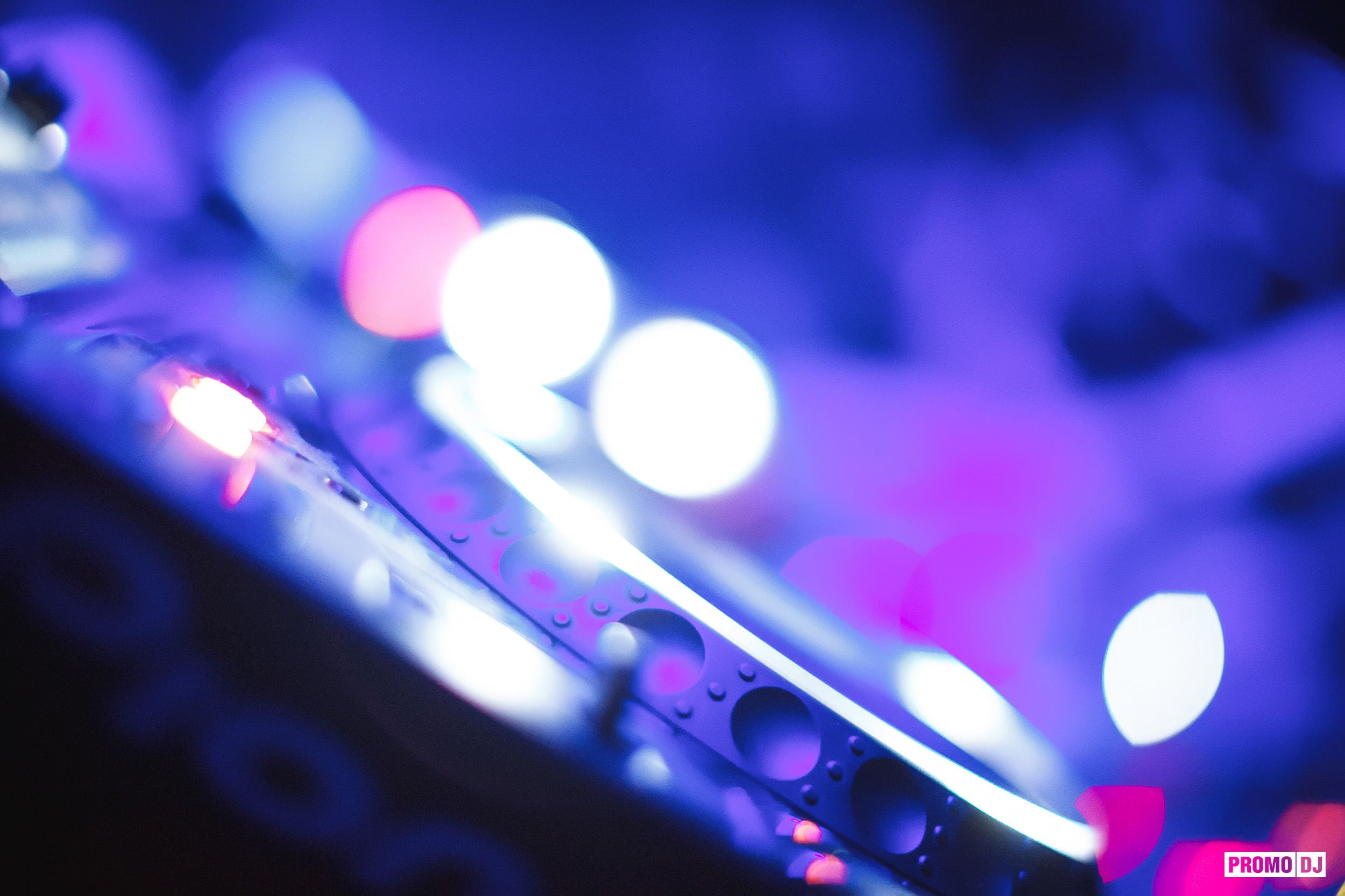 nightclub, white, illuminated, light, led, bright, turntables, indoors, purple, selective focus, arts culture and entertainment, mixing consoles, concert, HD Wallpaper
