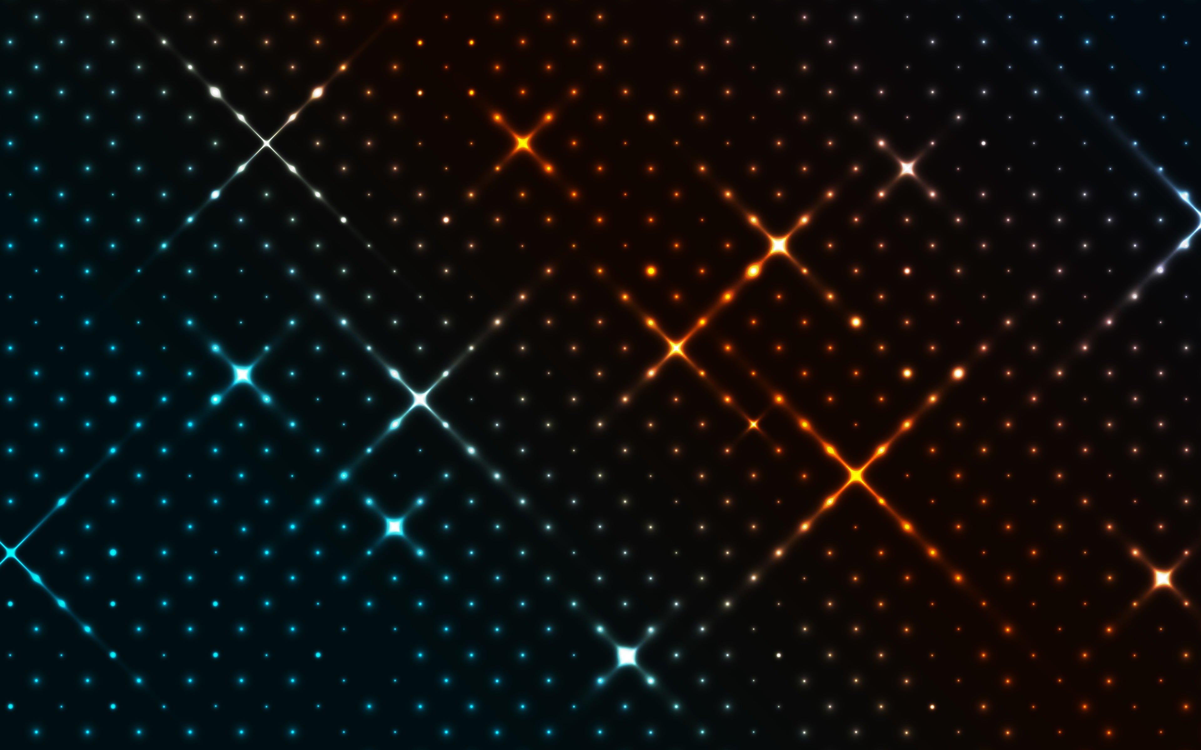 pattern, night, abstract, lighting equipment, star - space, full frame, no people, space, technology, star shape, glowing, blue, dark, abstract backgrounds, HD Wallpaper