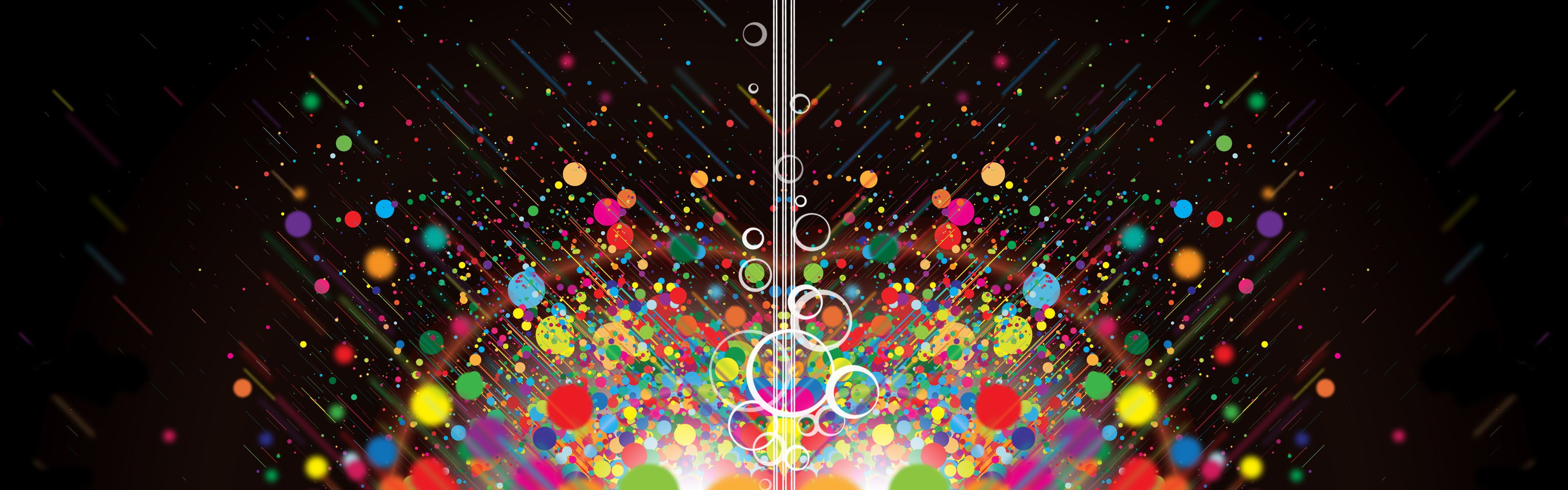 multiple display, celebration, night, lighting equipment, abstract, no people, large group of objects, digital art, full frame, variation, indoors, dots, HD Wallpaper