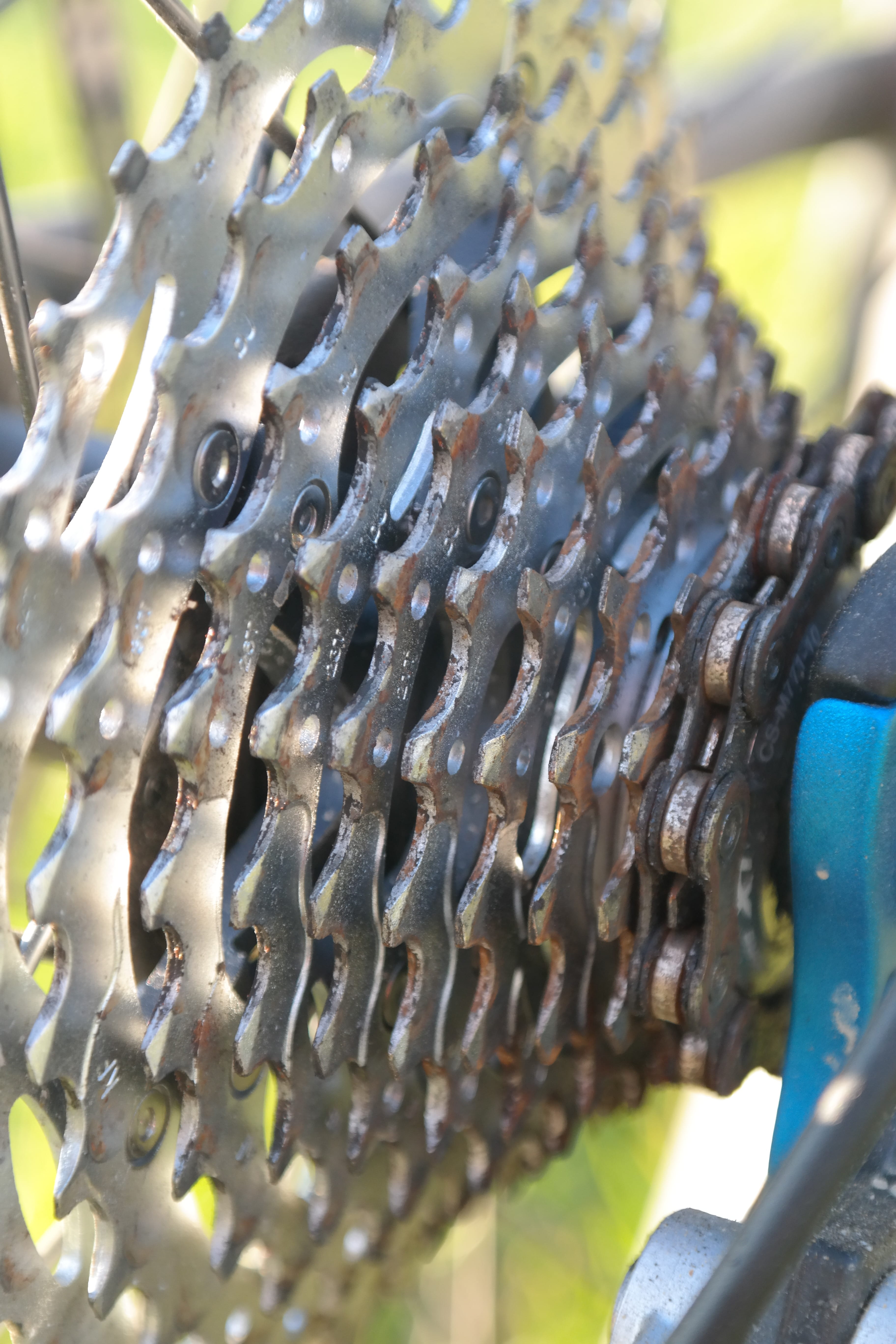 rear, chainrings, chain, connection, food and drink, sunlight, silver colored, no people, selective focus, land vehicle, in a row, pinion, industry, circuit, Phone HD Wallpaper