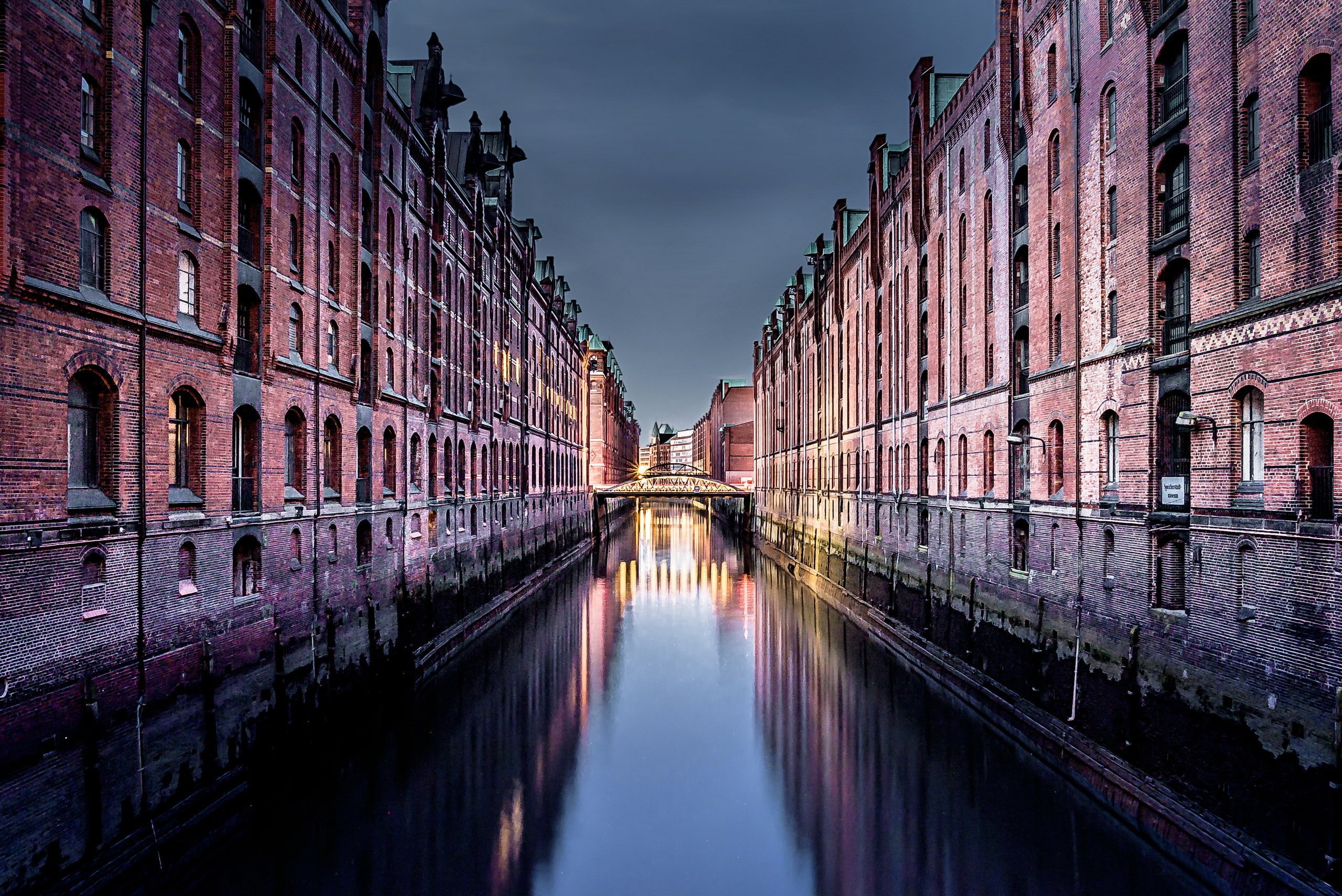 city, Hamburg, 2K, HD Wallpaper