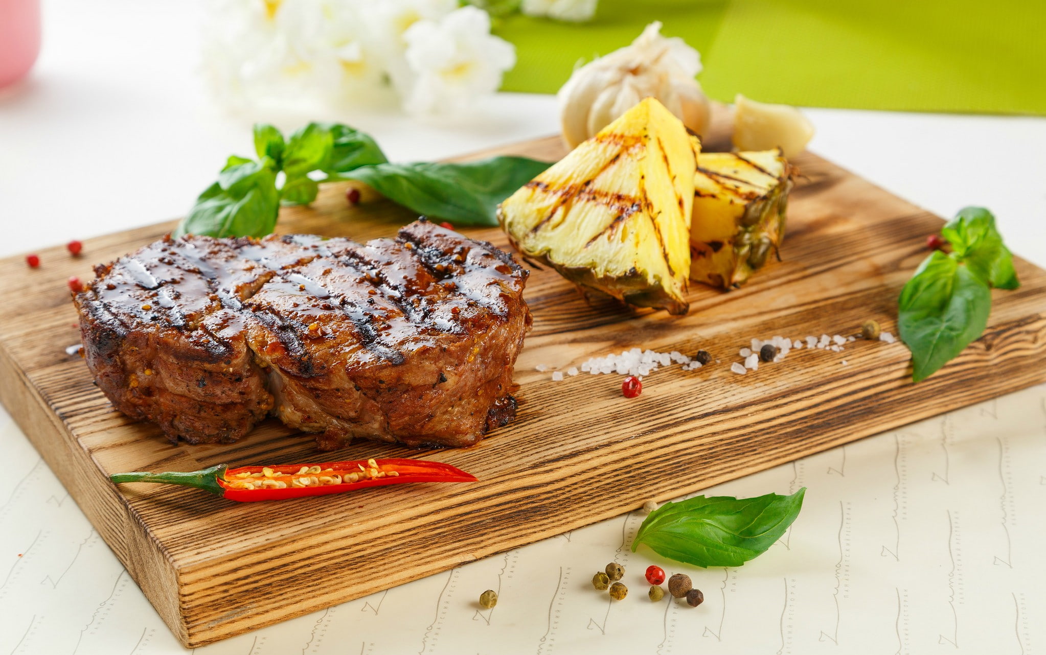 beef, 1080P, Pepper, food, steak, HD Wallpaper