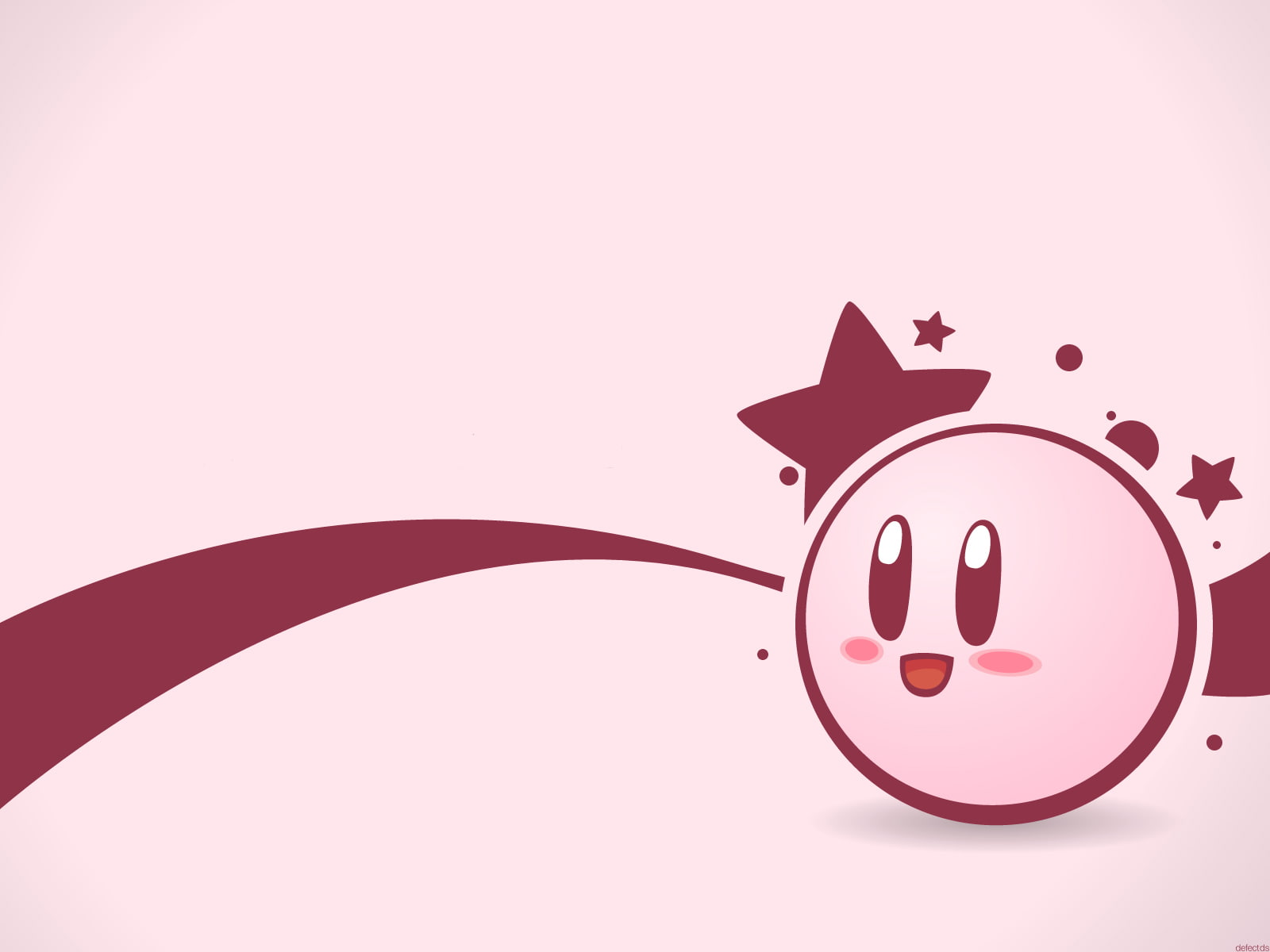 pink, nintendo, video games, hd, kirby, 720P, HD Wallpaper