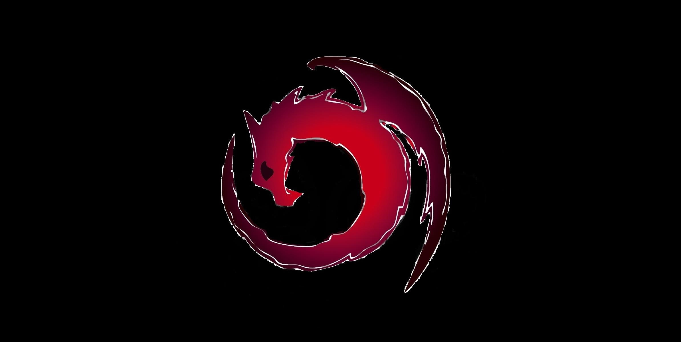 within temptation, 3d and abstract, black, 1080P, dragon, red, HD Wallpaper