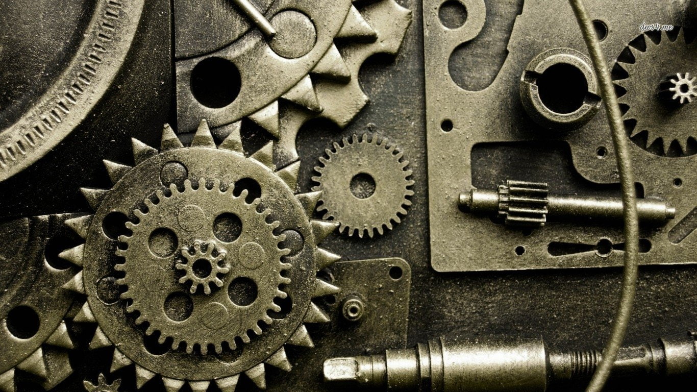 close-up, indoors, 720P, technology, industrial equipment, transportation, shape, metal, full frame, iron - metal, manufacturing equipment, metal industry, HD Wallpaper