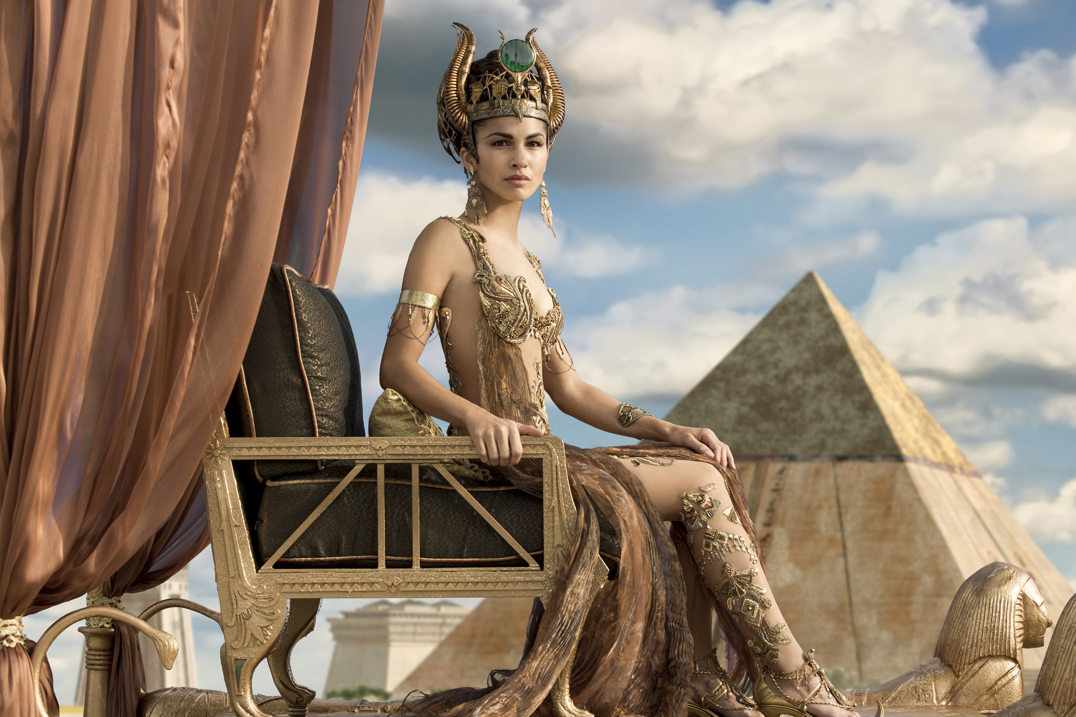 Elodie Yung, Hathor, 2K, Gods of Egypt, HD Wallpaper