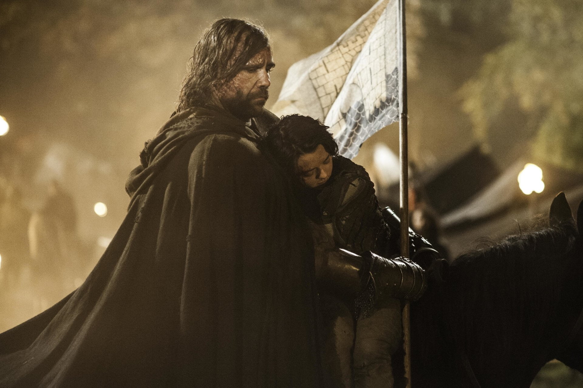 TV Show, emotion, bonding, togetherness, 1080P, Maisie Williams, heterosexual couple, Game Of Thrones, Arya Stark, men, lifestyles, arm around, Sandor Clegane, HD Wallpaper