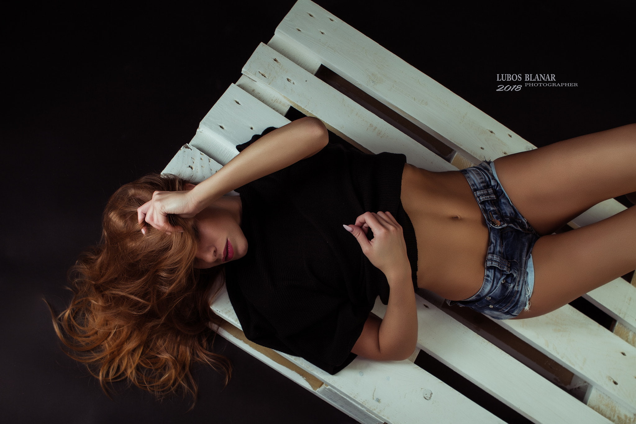 lying on back, belly, young adult, long hair, real people, 1080P, top view, lifestyles, adult, jean shorts, females, women, beauty, beautiful woman, lying down, HD Wallpaper