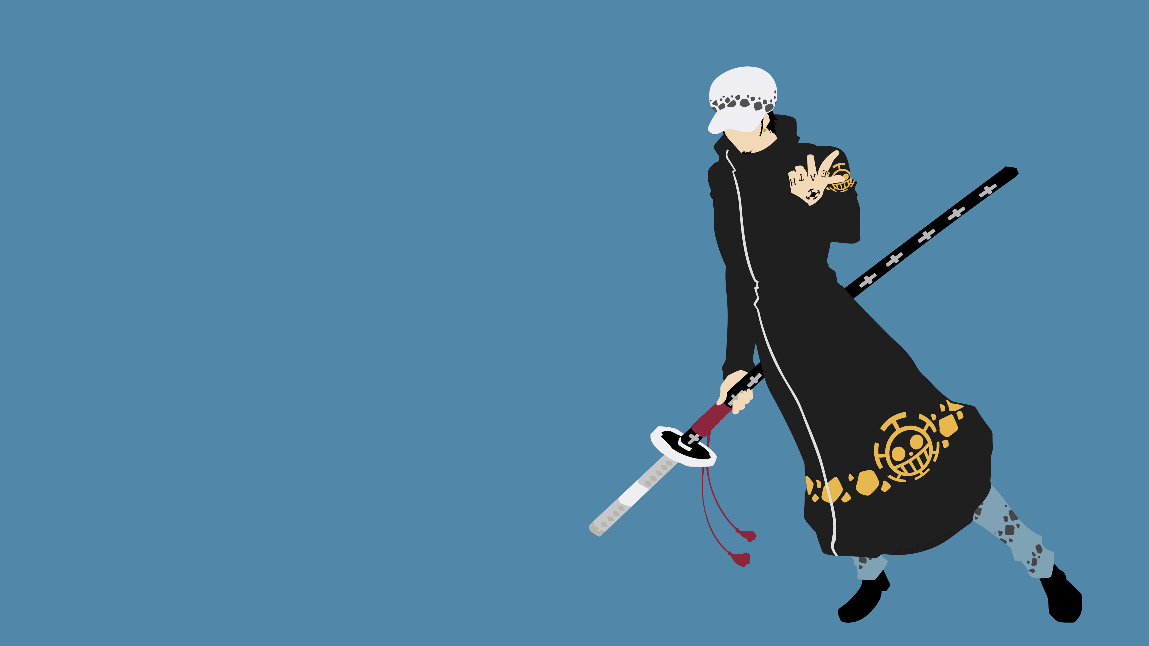 Anime, Trafalgar Law, 4K, One Piece, HD Wallpaper