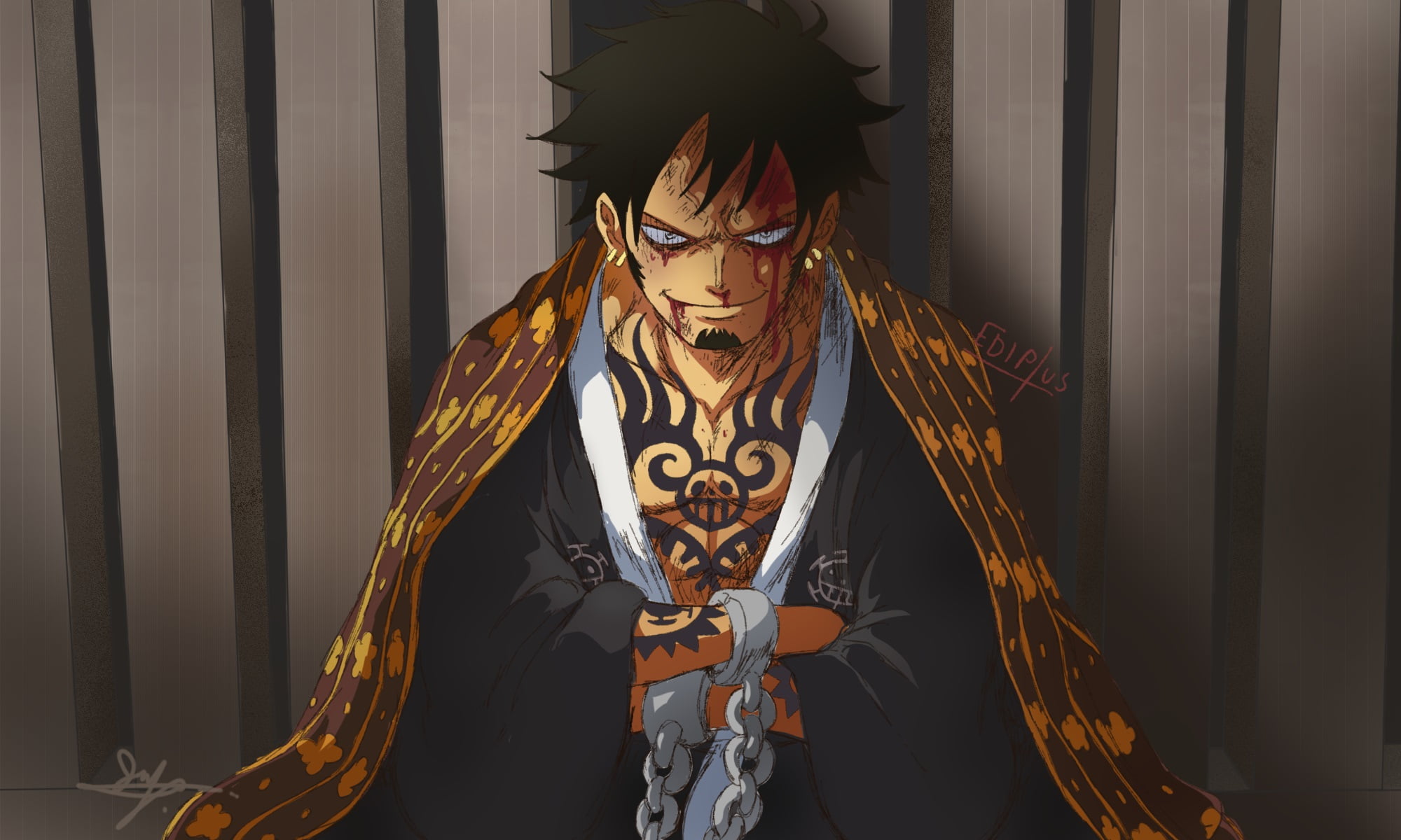 Trafalgar Law, One Piece, 1080P, HD Wallpaper