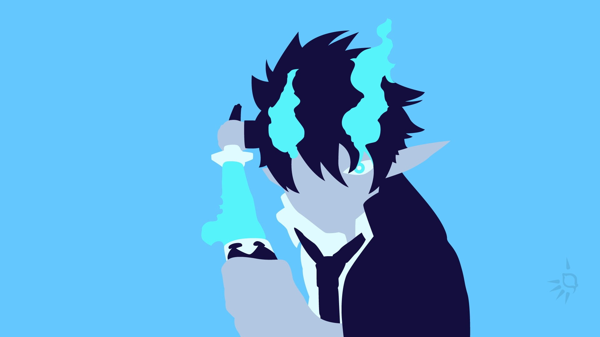 unrecognizable person, Okumura Rin, communication, businessman, business, adult, men, human hand, indoors, anime boys, one person, human arm, body part, HD Wallpaper