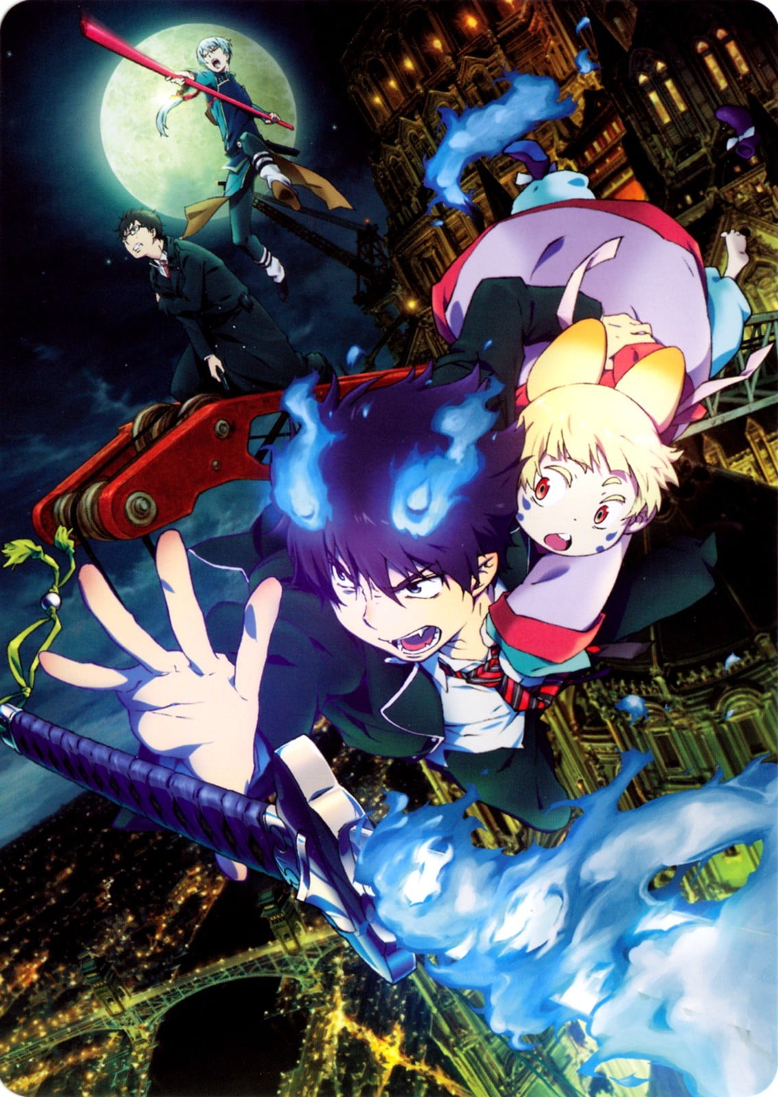 men, day, mask - disguise, representation, Okumura Rin, disguise, plastic, red, multi colored, amusement park ride, decoration, Blue Exorcist, art and craft, Phone HD Wallpaper